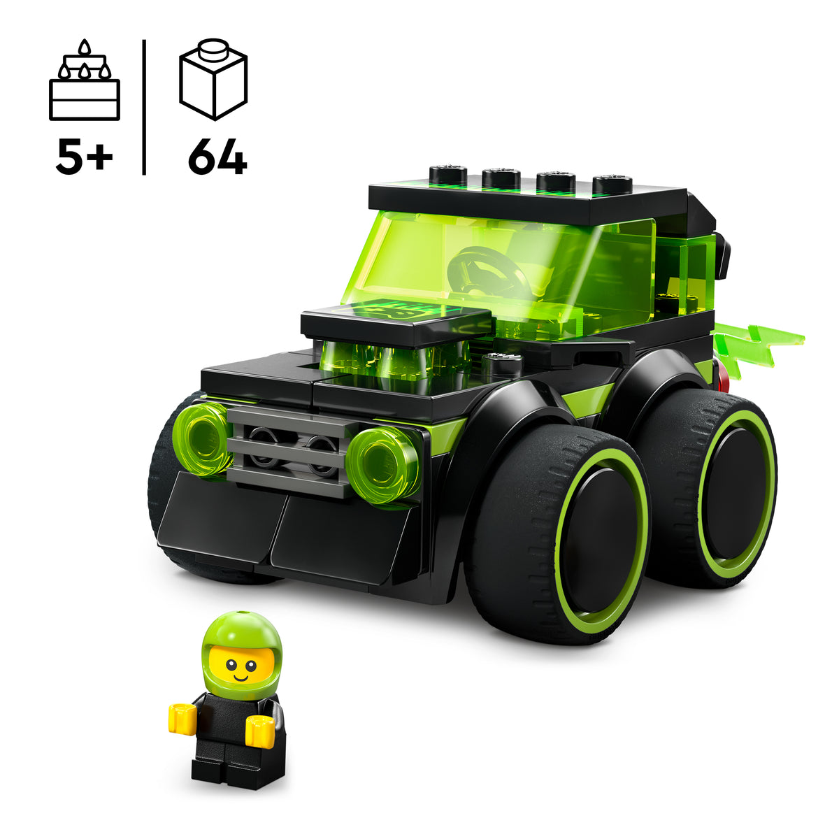 LEGO City 60484 Coole Flitzer – Gaming-Rennauto