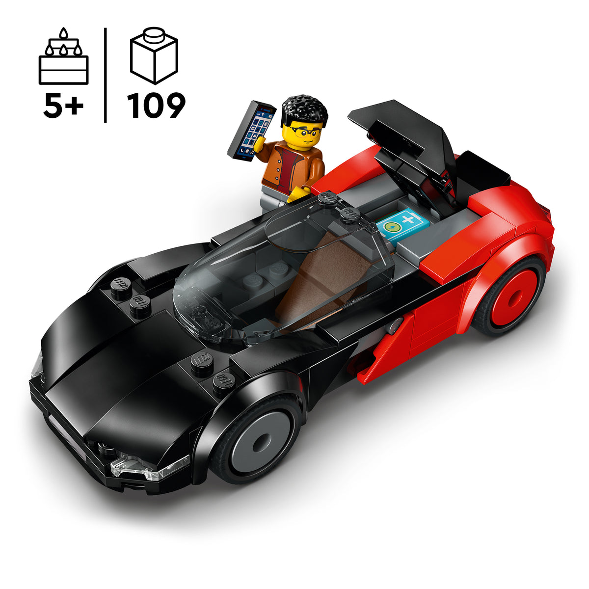 LEGO City 60486 Elektro-Supersportwagen