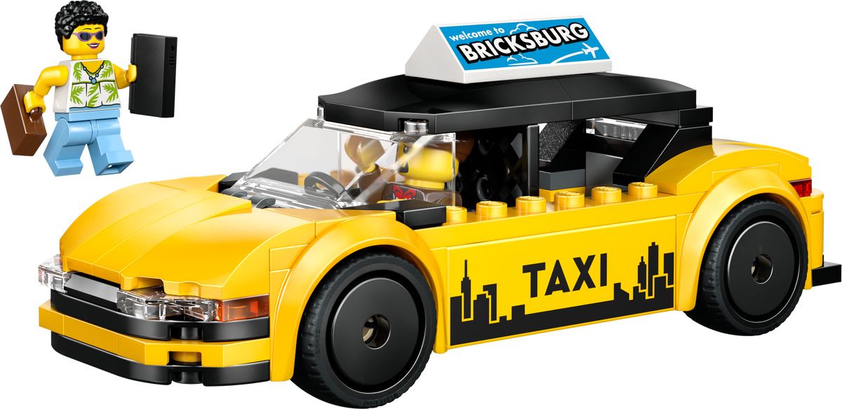 LEGO City 60487 Gelbes Taxi