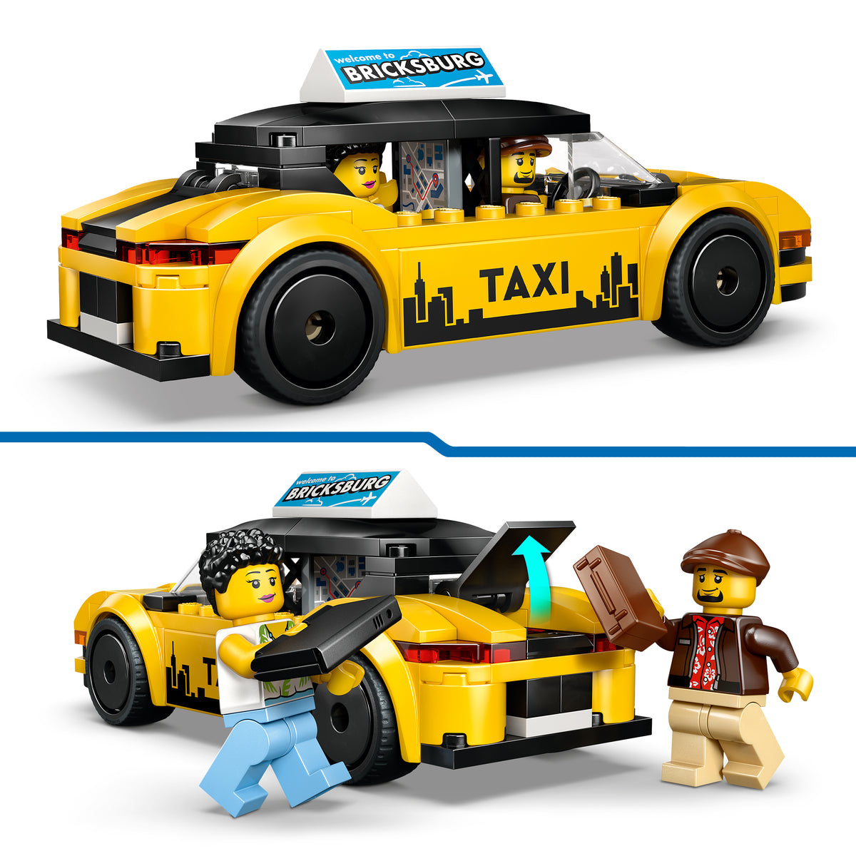 LEGO City 60487 Gelbes Taxi