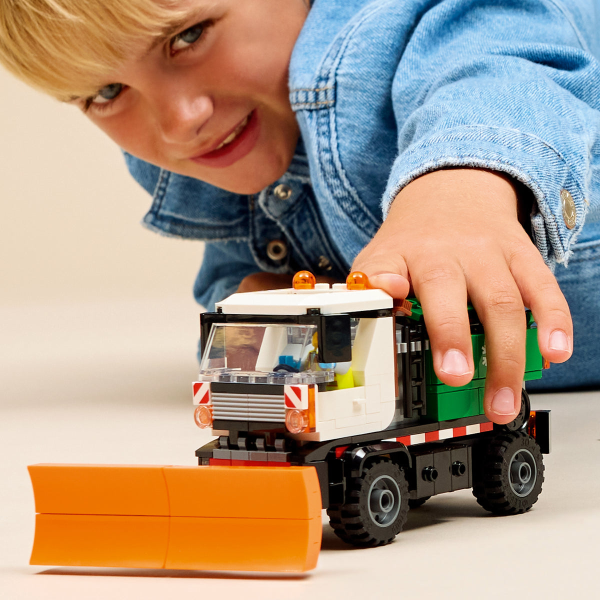 LEGO City 60490 Schneepflug