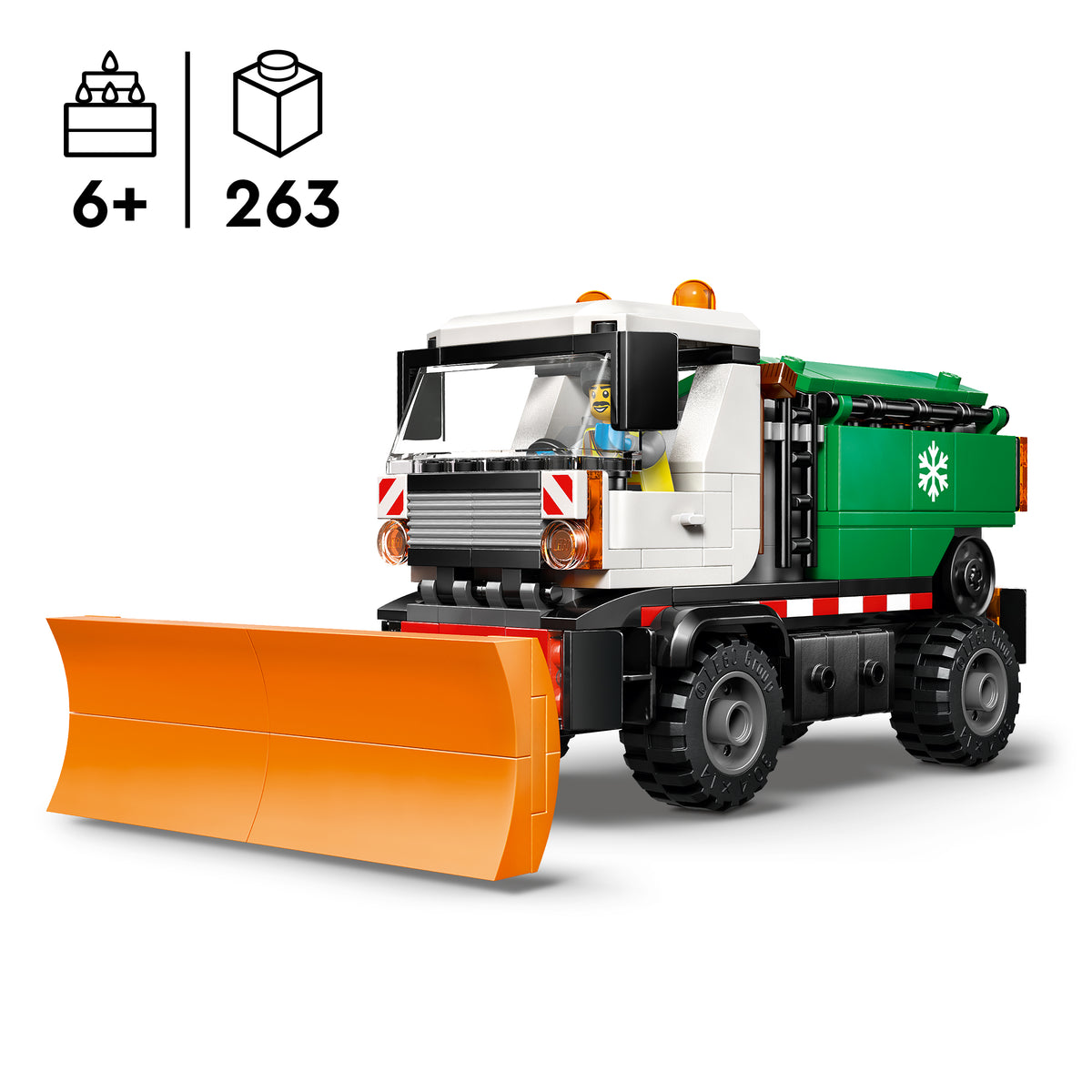 LEGO City 60490 Schneepflug