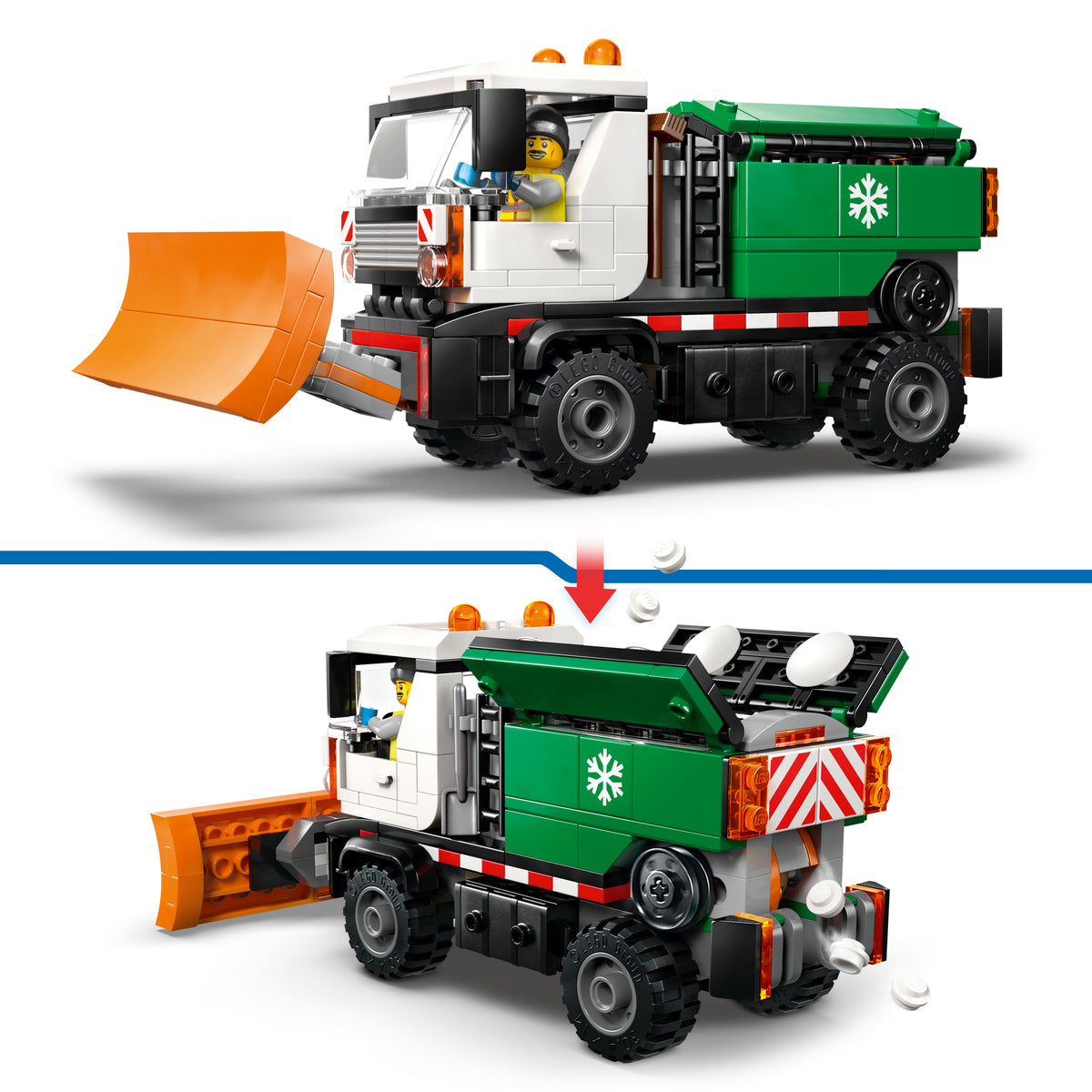 LEGO City 60490 Schneepflug
