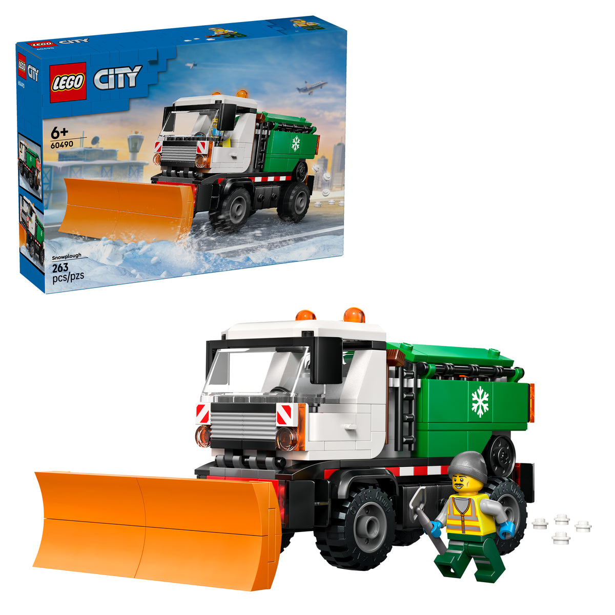 LEGO City 60490 Schneepflug