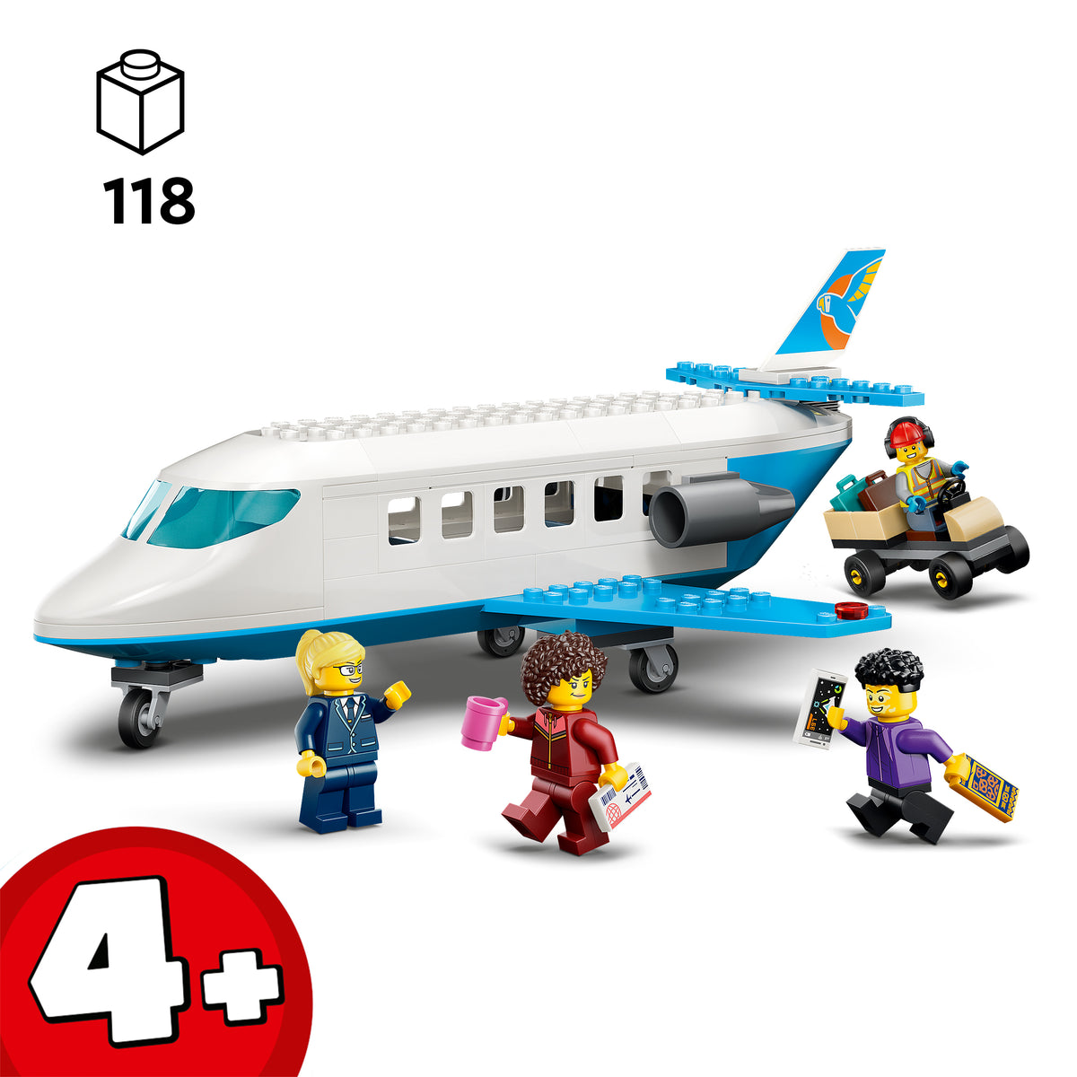LEGO City 60492 Passagierjet
