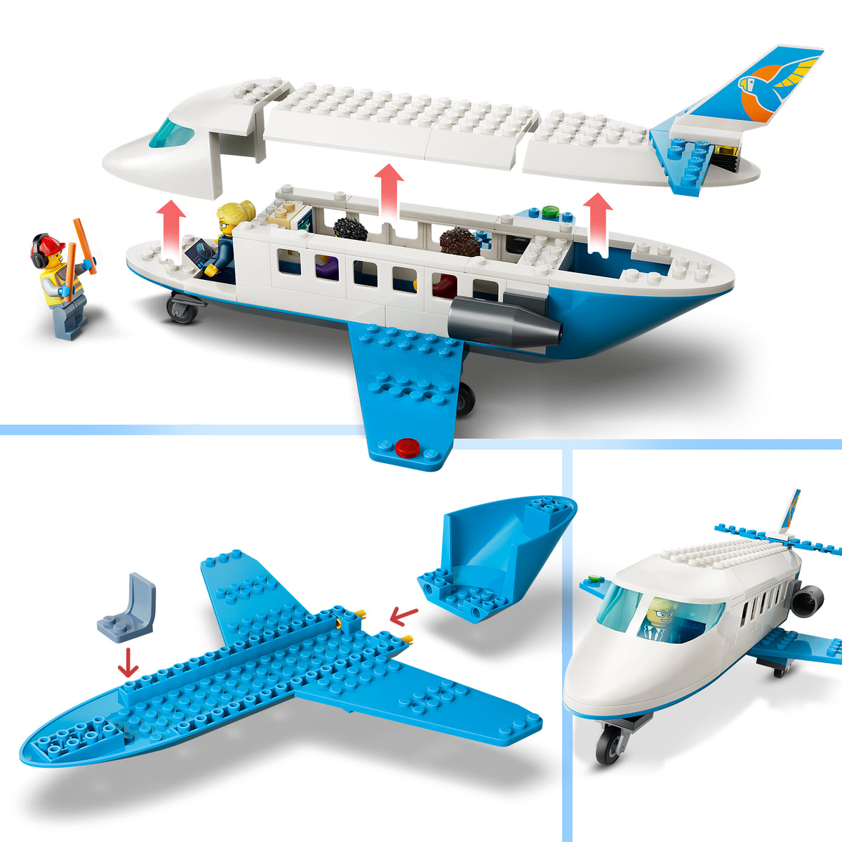 LEGO City 60492 Passagierjet