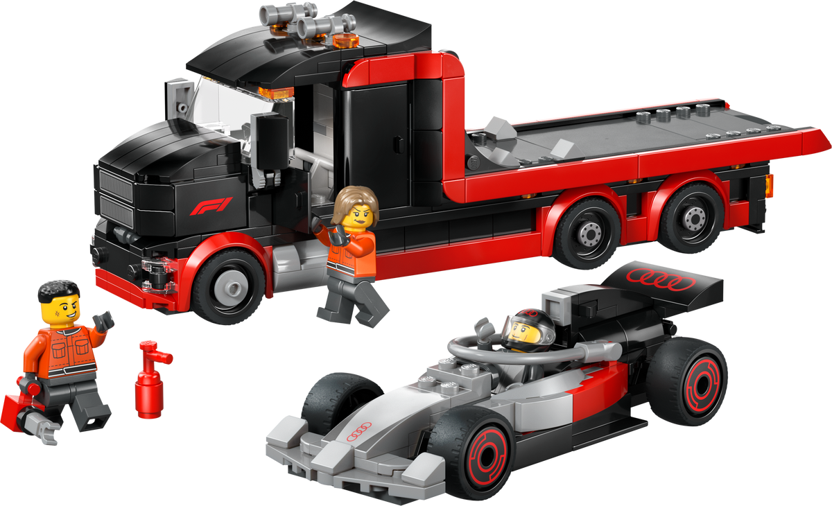 LEGO City 60493 F1 Truck mit Audi F1 Rennwagen