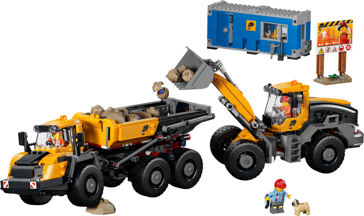 LEGO City 60494 Kipplaster und Schaufellader