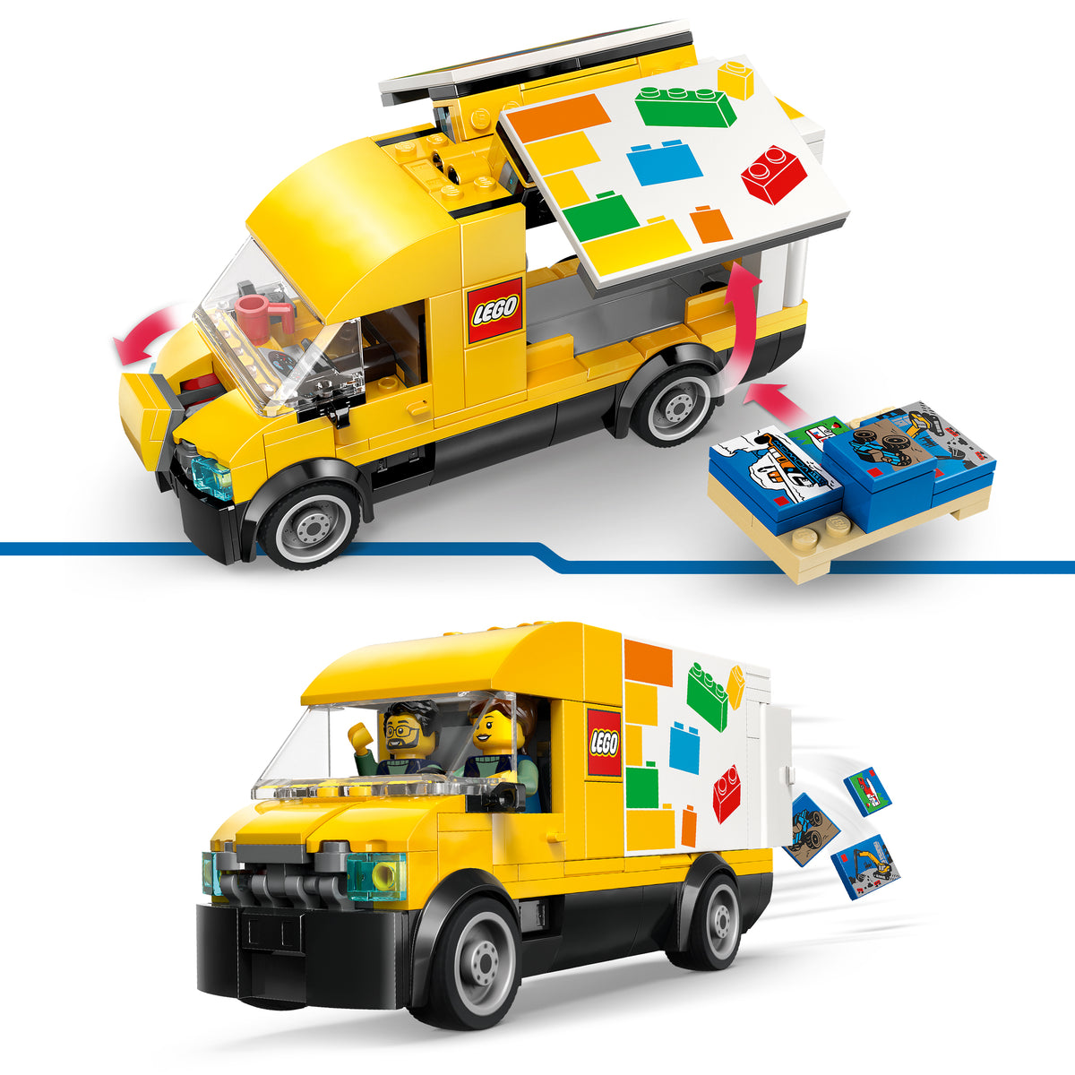 LEGO City 60500 Der LEGO Lieferwagen