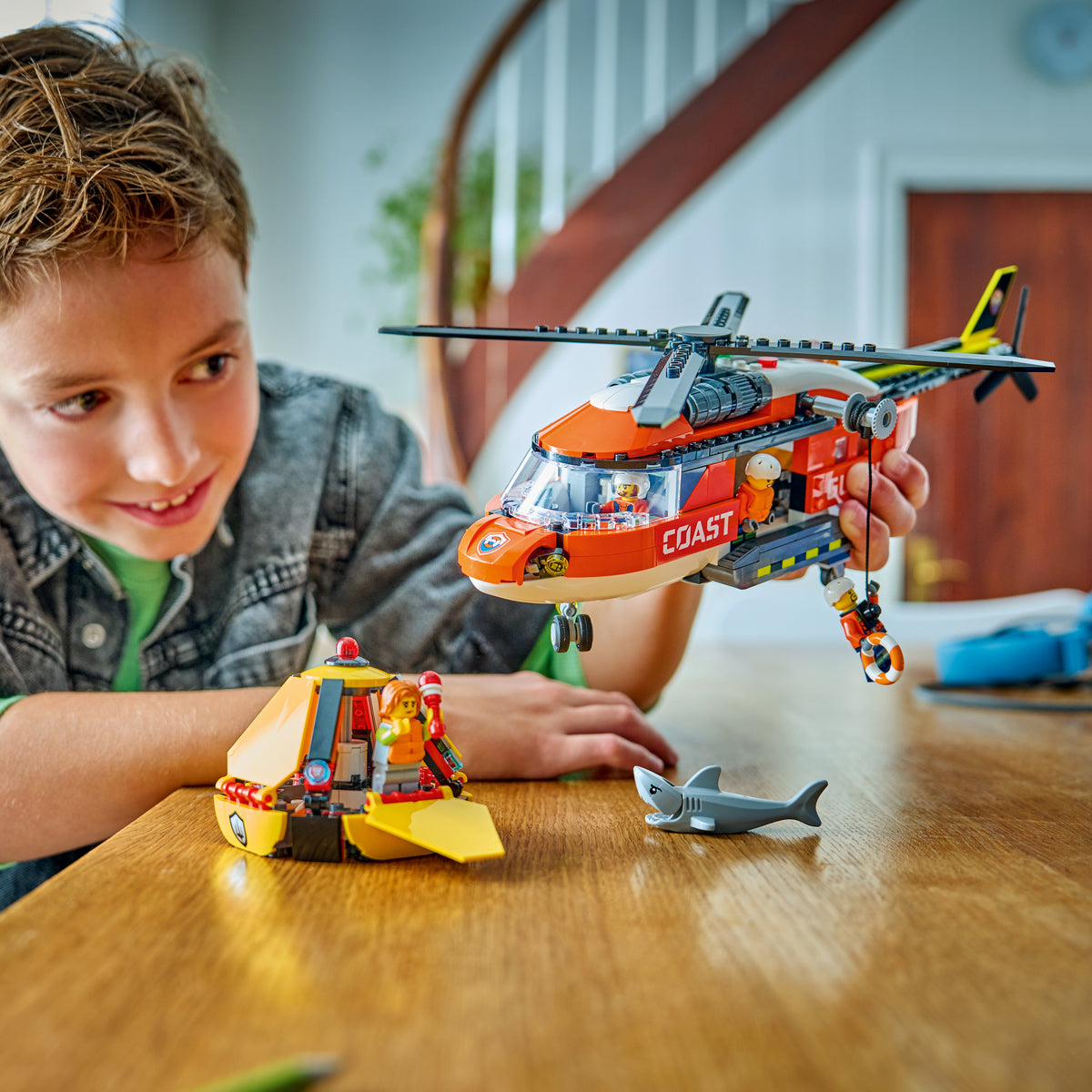 LEGO City 60503 Hubschrauber der Küstenwache