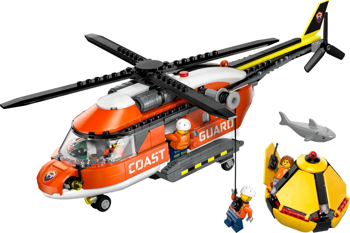 LEGO City 60503 Hubschrauber der Küstenwache