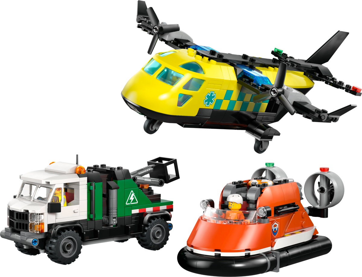 LEGO City 60505 Kombinationsset mit Flugzeug