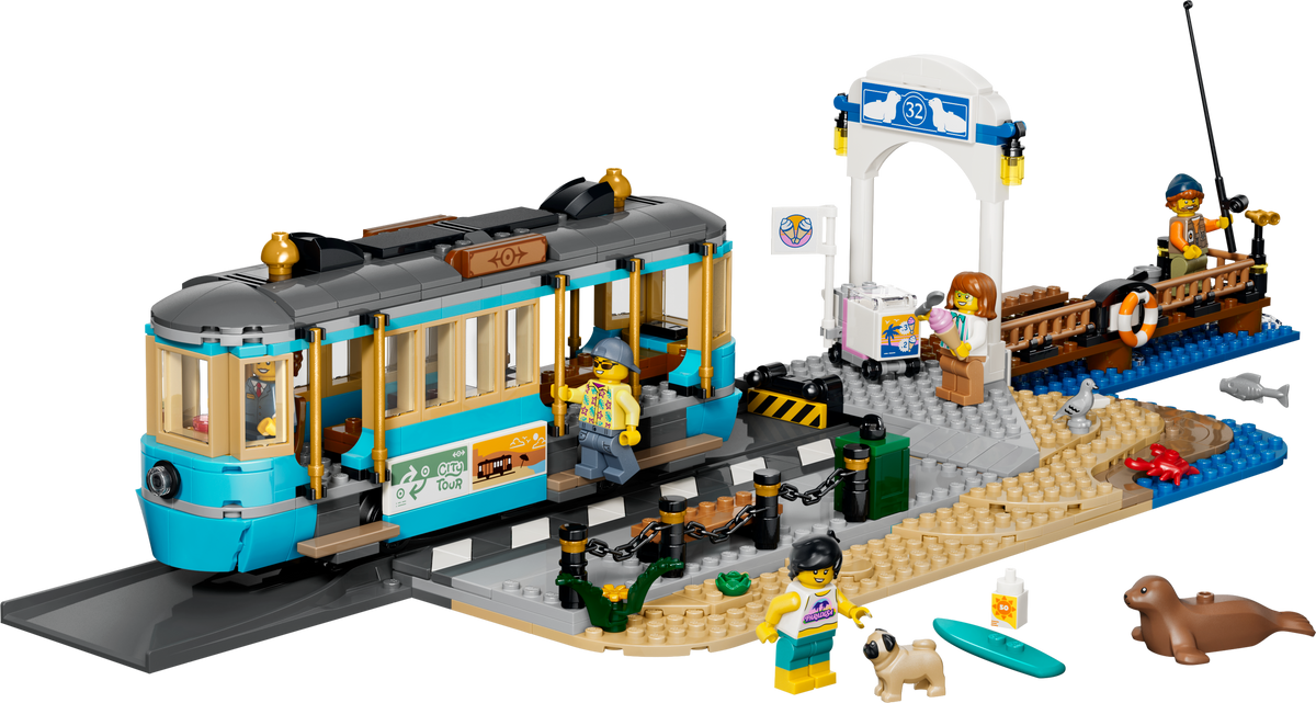 LEGO City 60506 Klassische Strandstraßenbahn