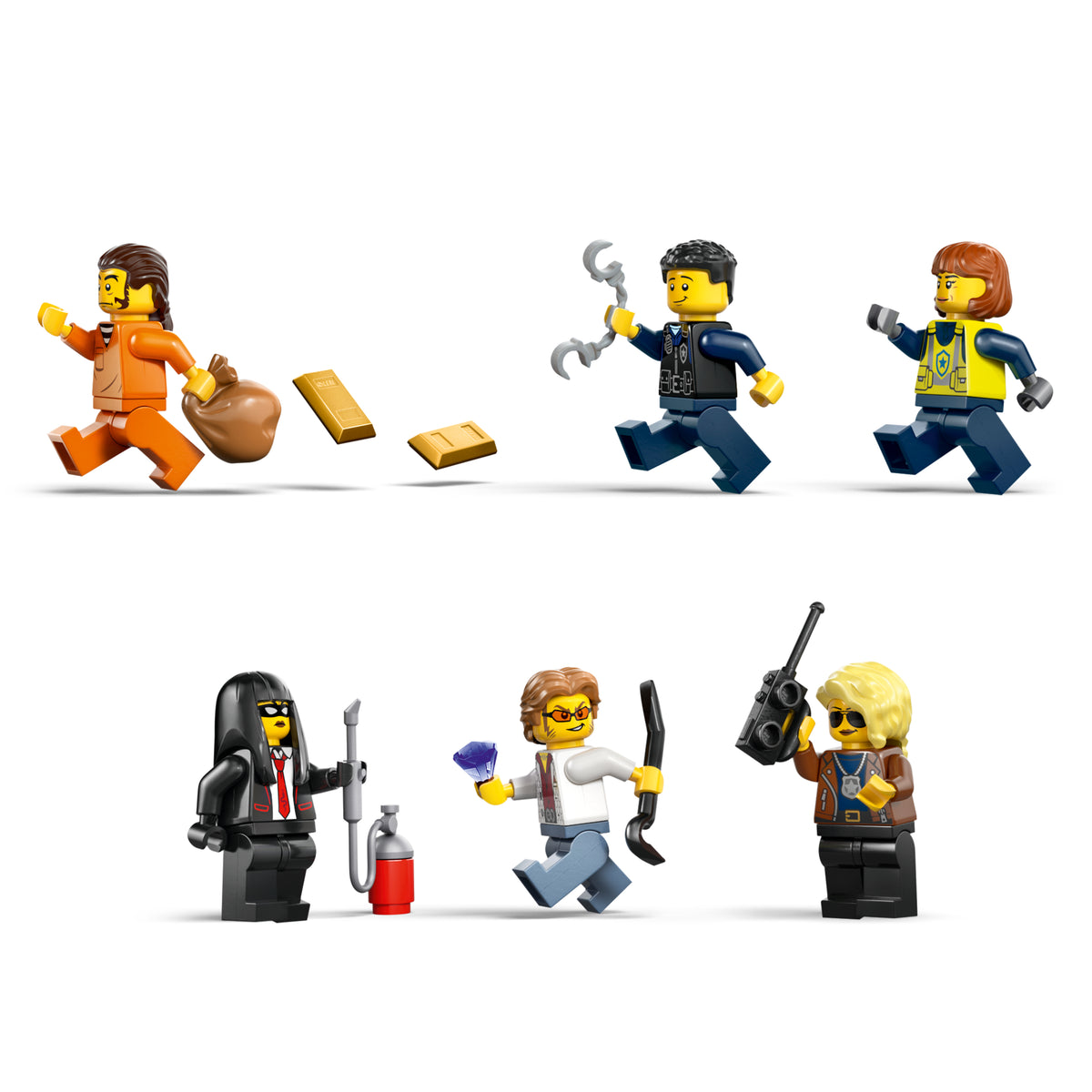 LEGO City 60508 Überfall auf den Polizeizug
