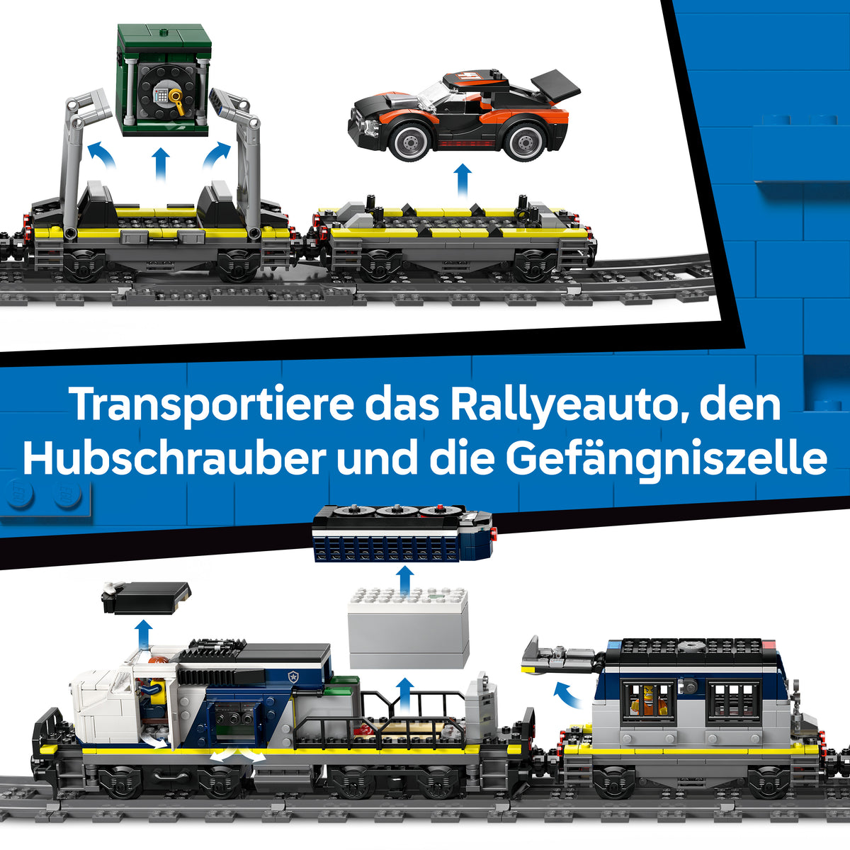 LEGO City 60508 Überfall auf den Polizeizug