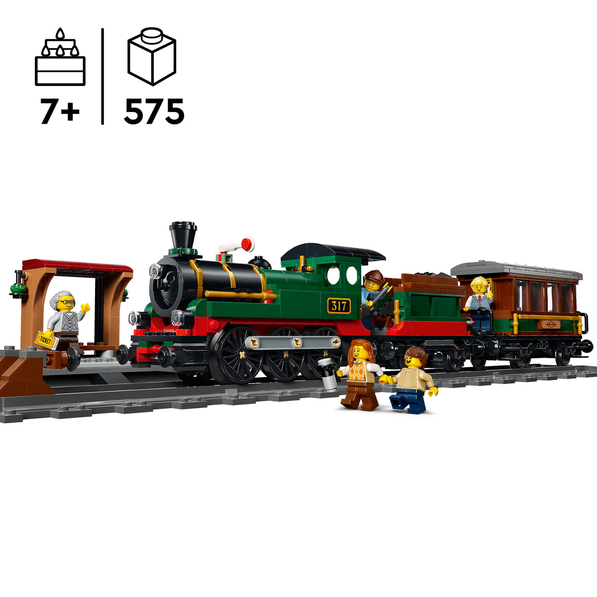 LEGO City 60511 Klassischer Dampfzug