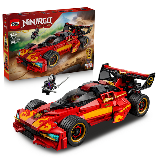 LEGO NINJAGO 71867 15-jähriges Jubiläum: X-1 Ninja Supercar