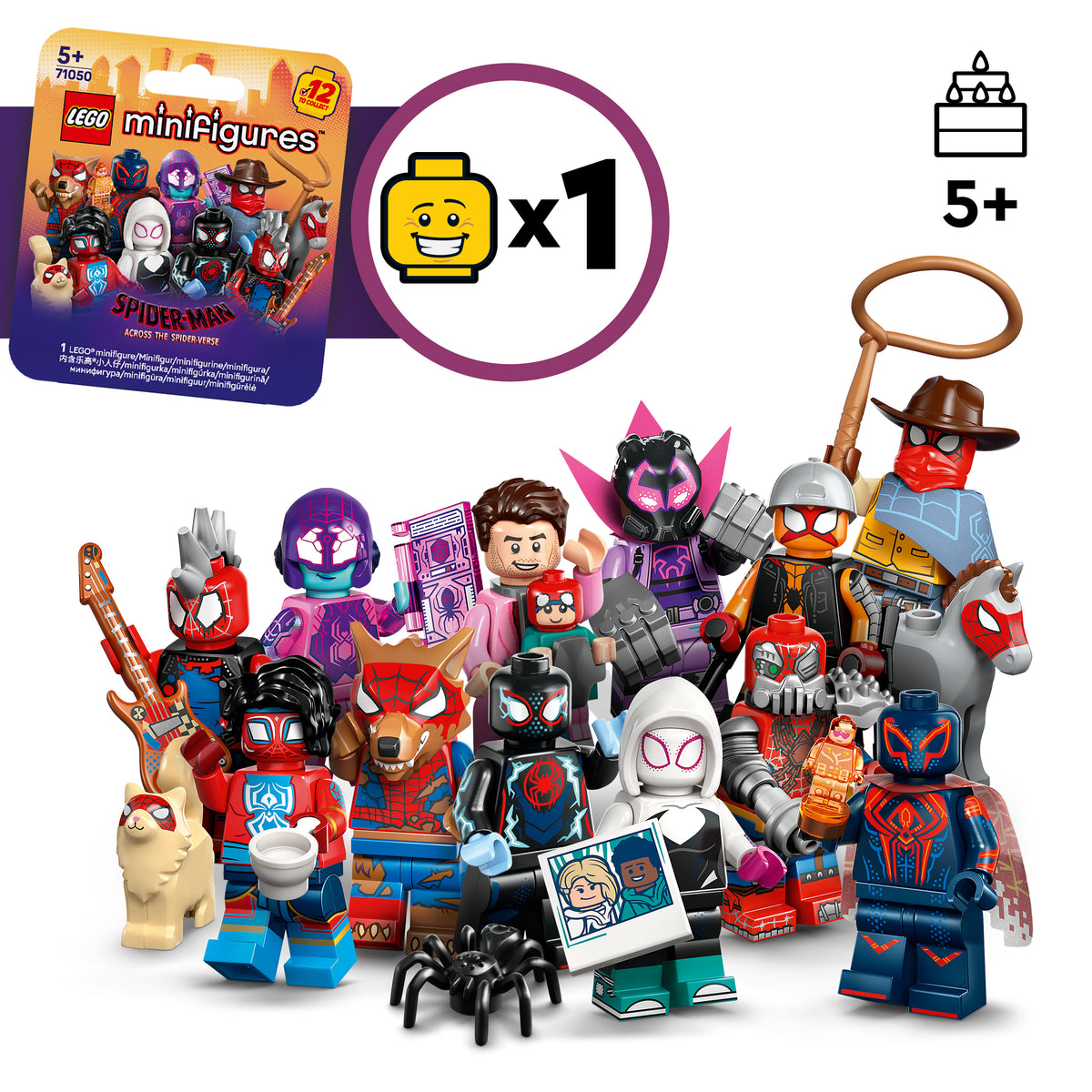 LEGO 71050 Collectible Minifigures Spider-Man: Across the Spider-Verse