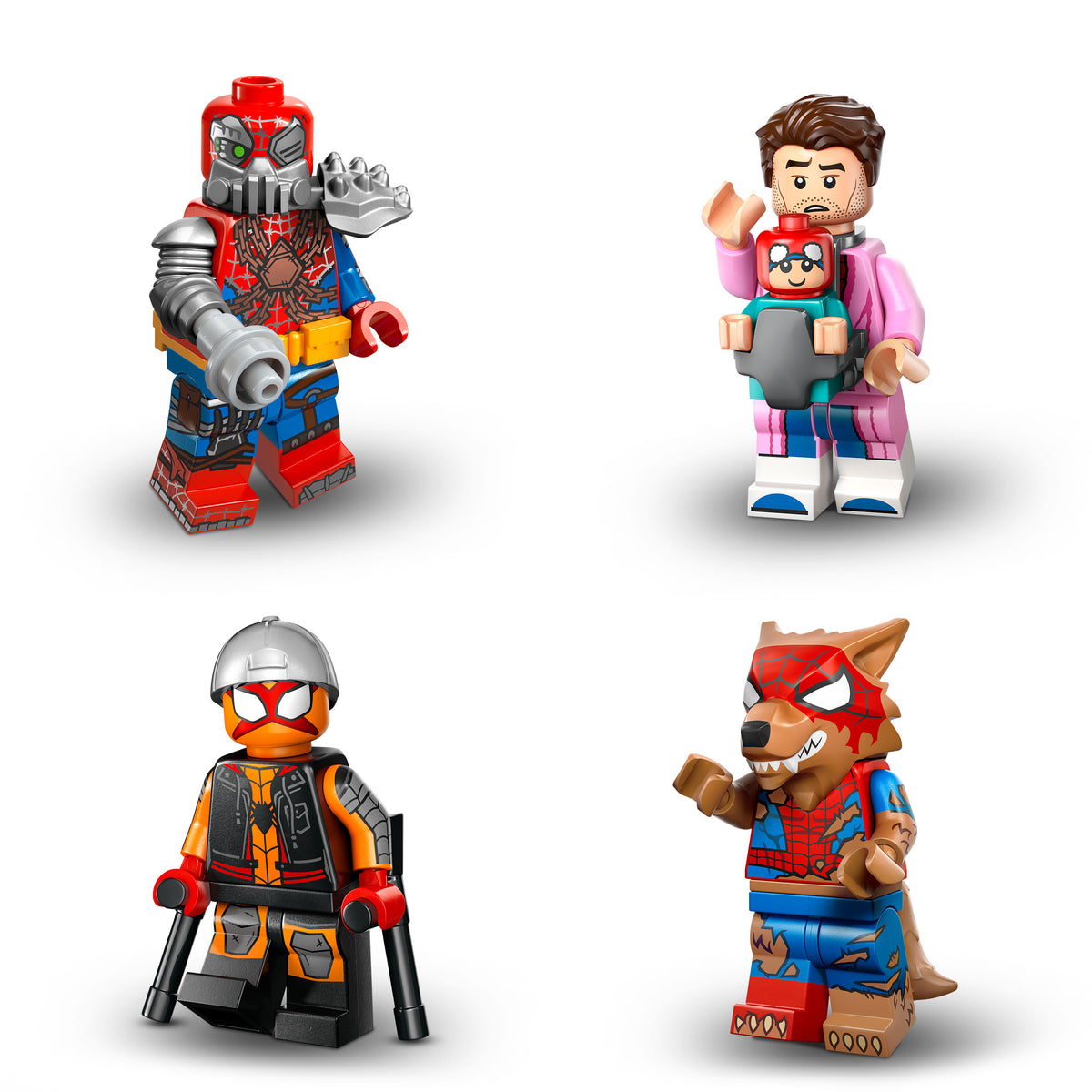 LEGO 71050 Collectible Minifigures Spider-Man: Across the Spider-Verse - 36er Display