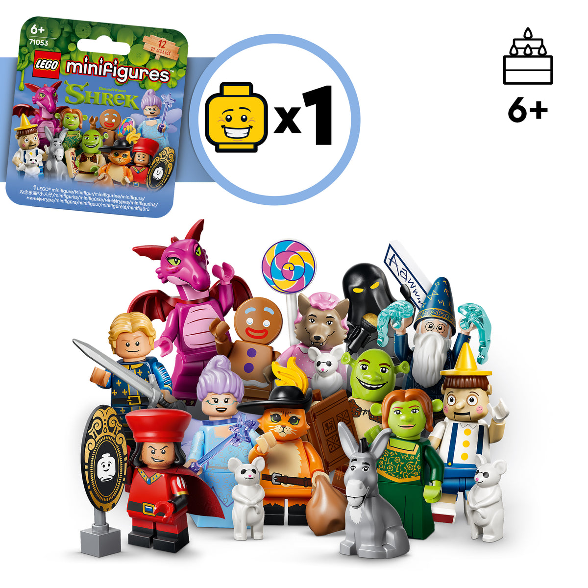LEGO 71053 Minifiguren Shrek