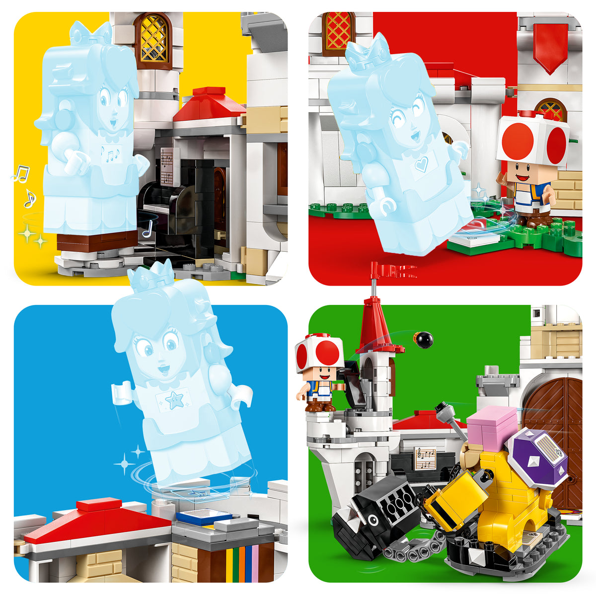 LEGO Super Mario 71435 Showdown mit Roy beim Pilz-Palast