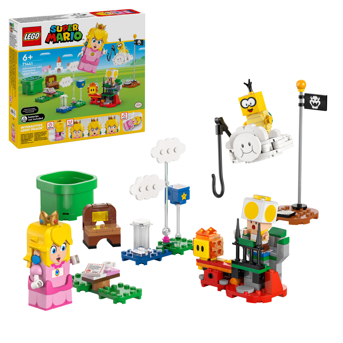 LEGO Super Mario 71441 Abenteuer mit der interaktiven LEGO Peach
