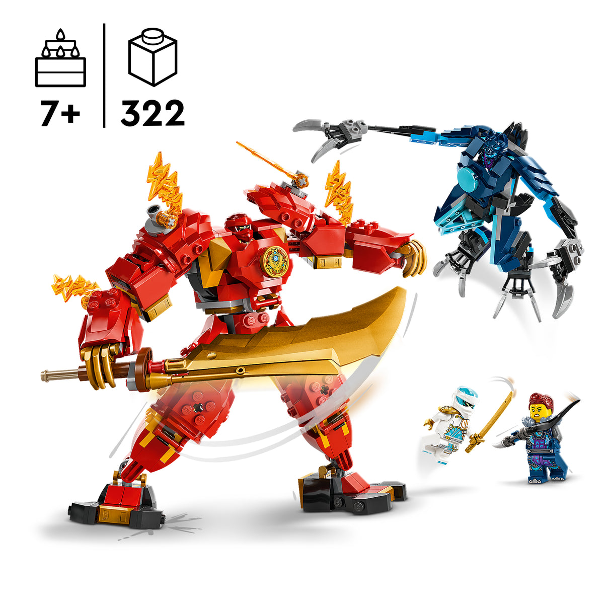 LEGO NINJAGO 71808 Kais Feuermech