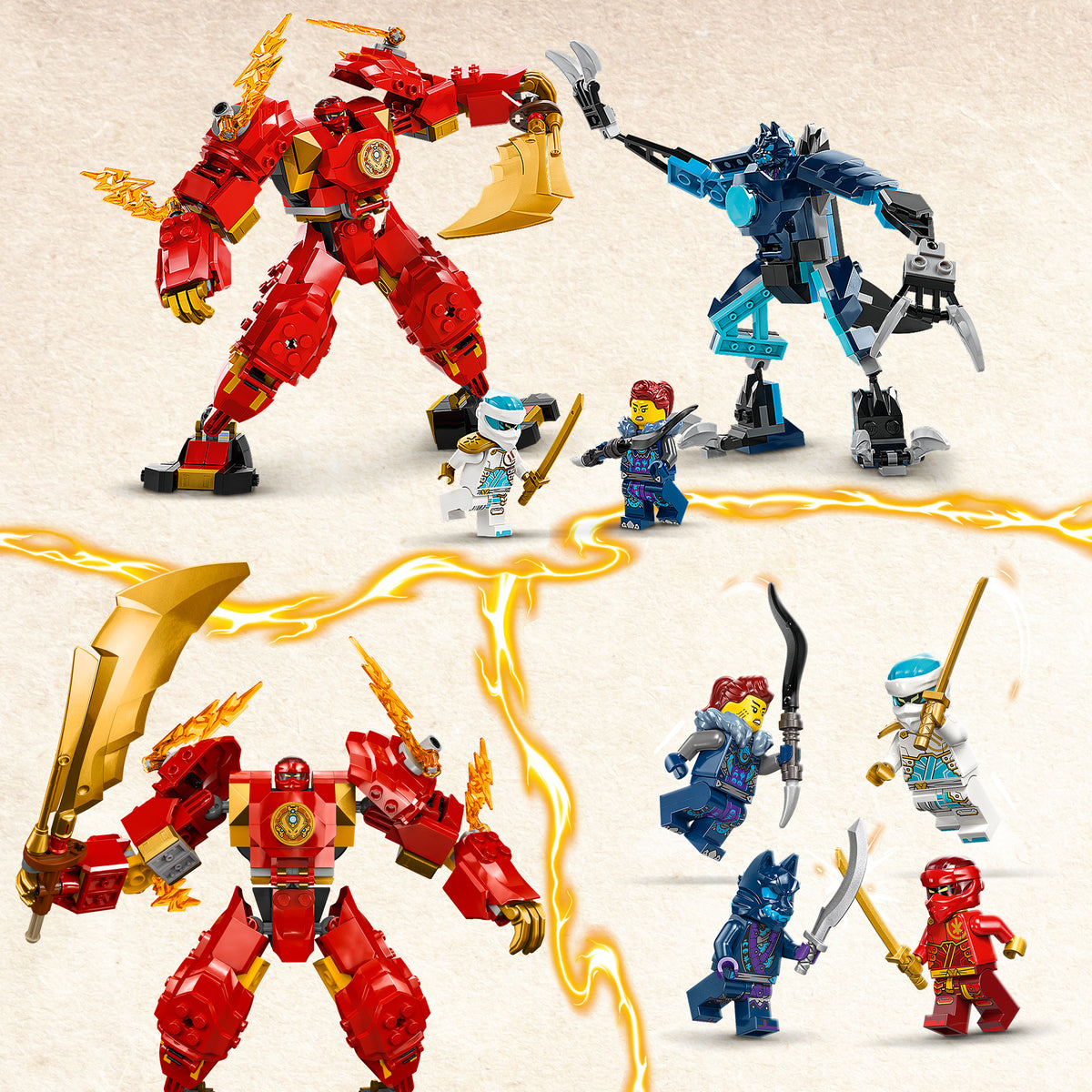 LEGO NINJAGO 71808 Kais Feuermech