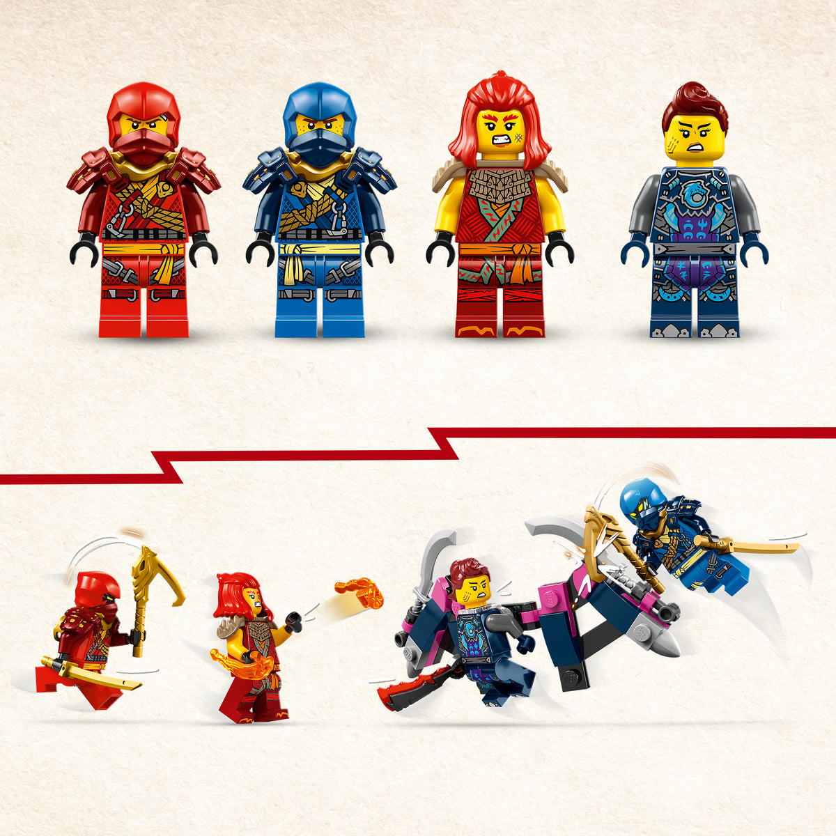 LEGO NINJAGO 71812 Kais Ninja-Kletter-Mech