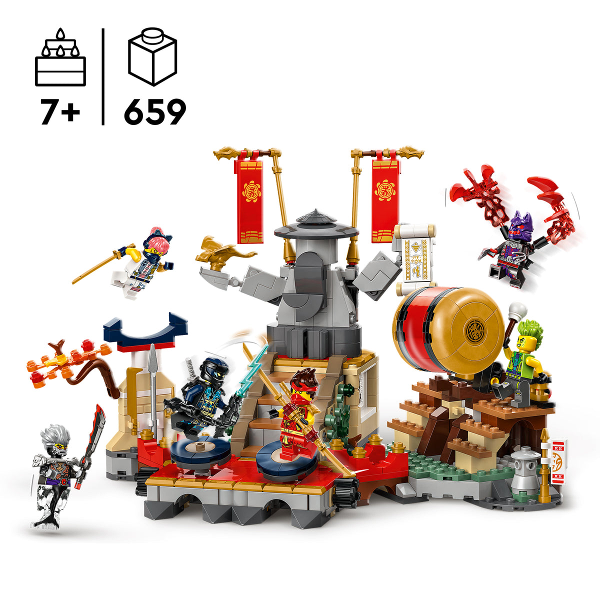 LEGO NINJAGO 71818 Turnier-Arena