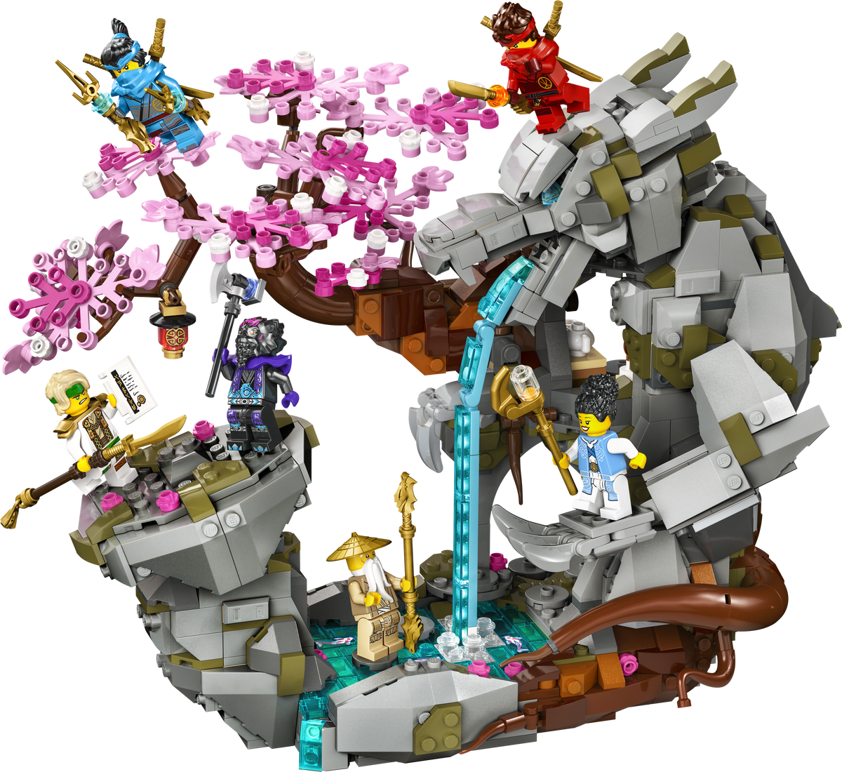 LEGO NINJAGO 71819 Drachenstein-Tempel