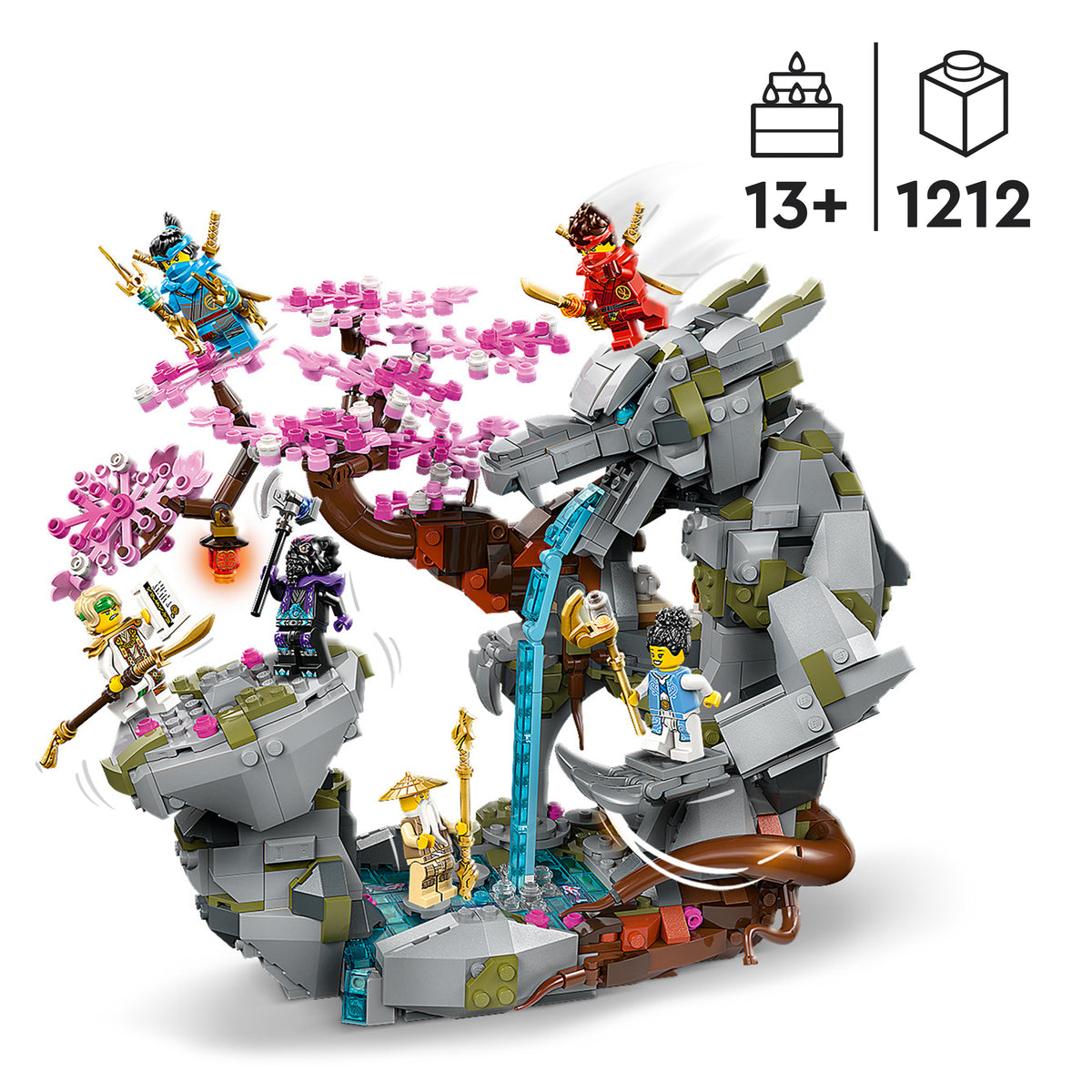 LEGO NINJAGO 71819 Drachenstein-Tempel