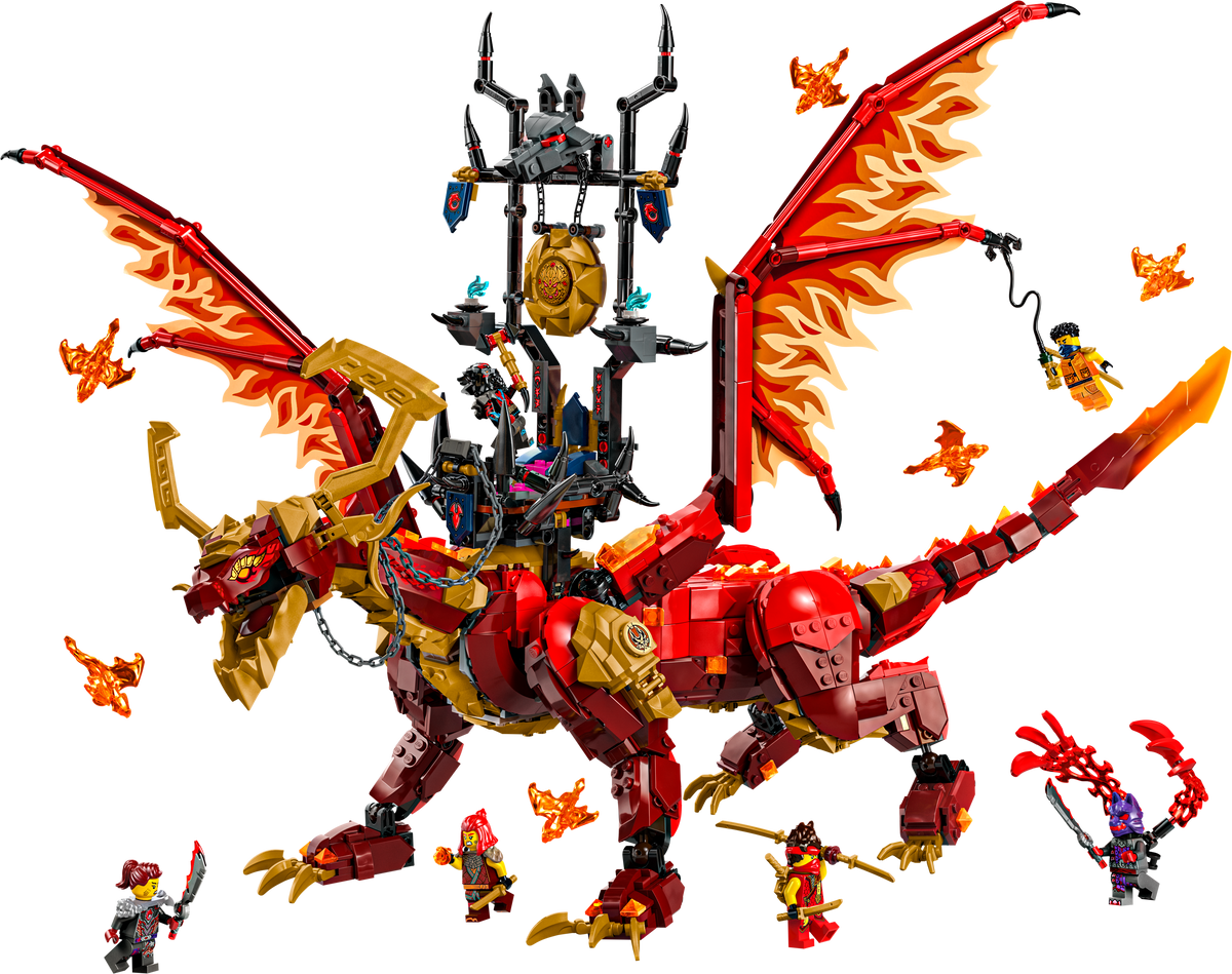 LEGO NINJAGO 71822 Quelldrache der Bewegung