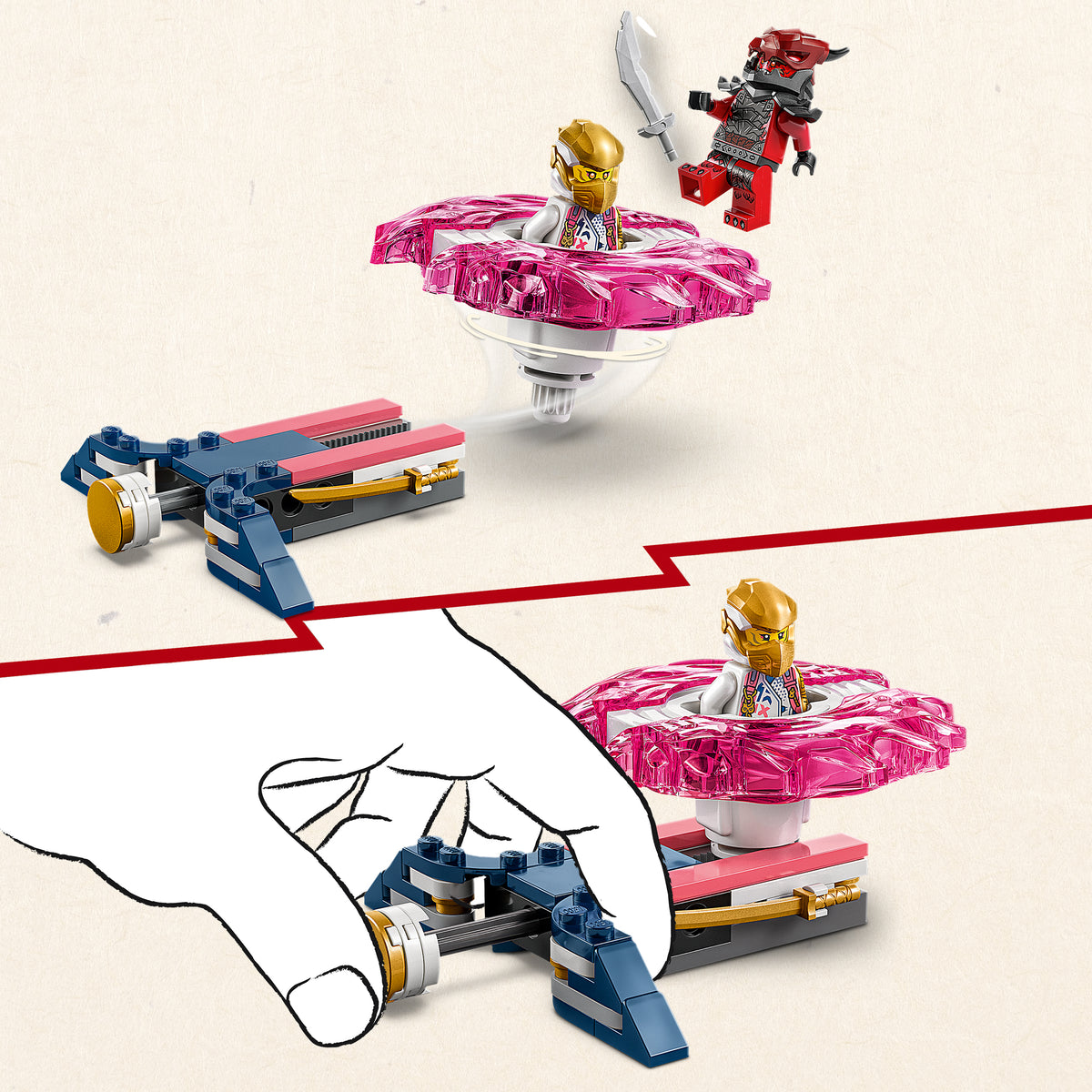 LEGO NINJAGO 71824 Soras Drachen-Spinjitzu-Spinner
