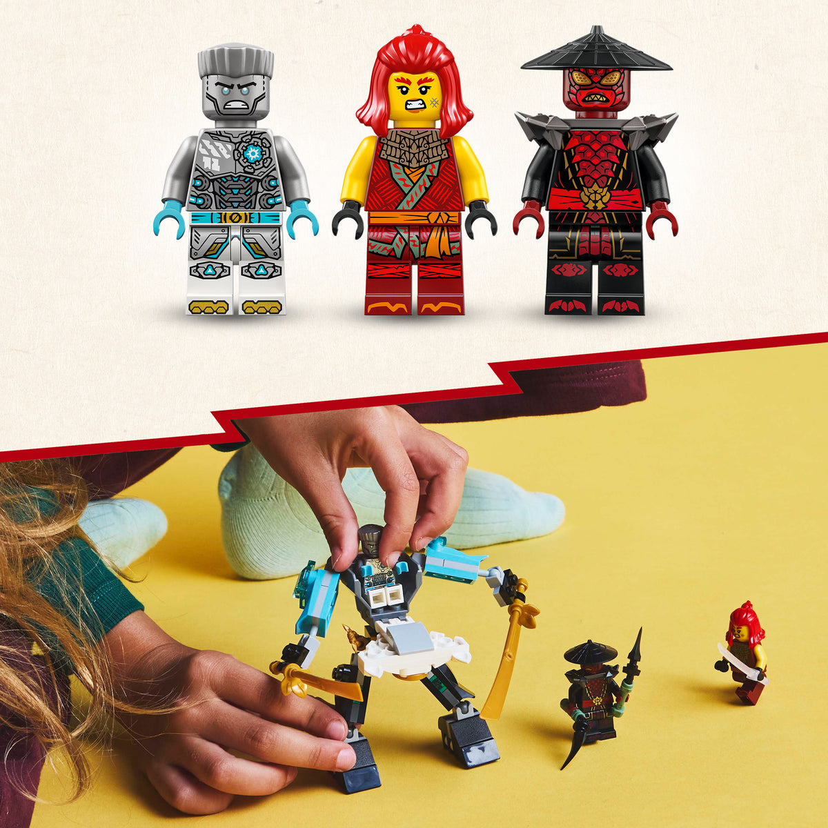 LEGO NINJAGO 71827 Zanes Action-Mech