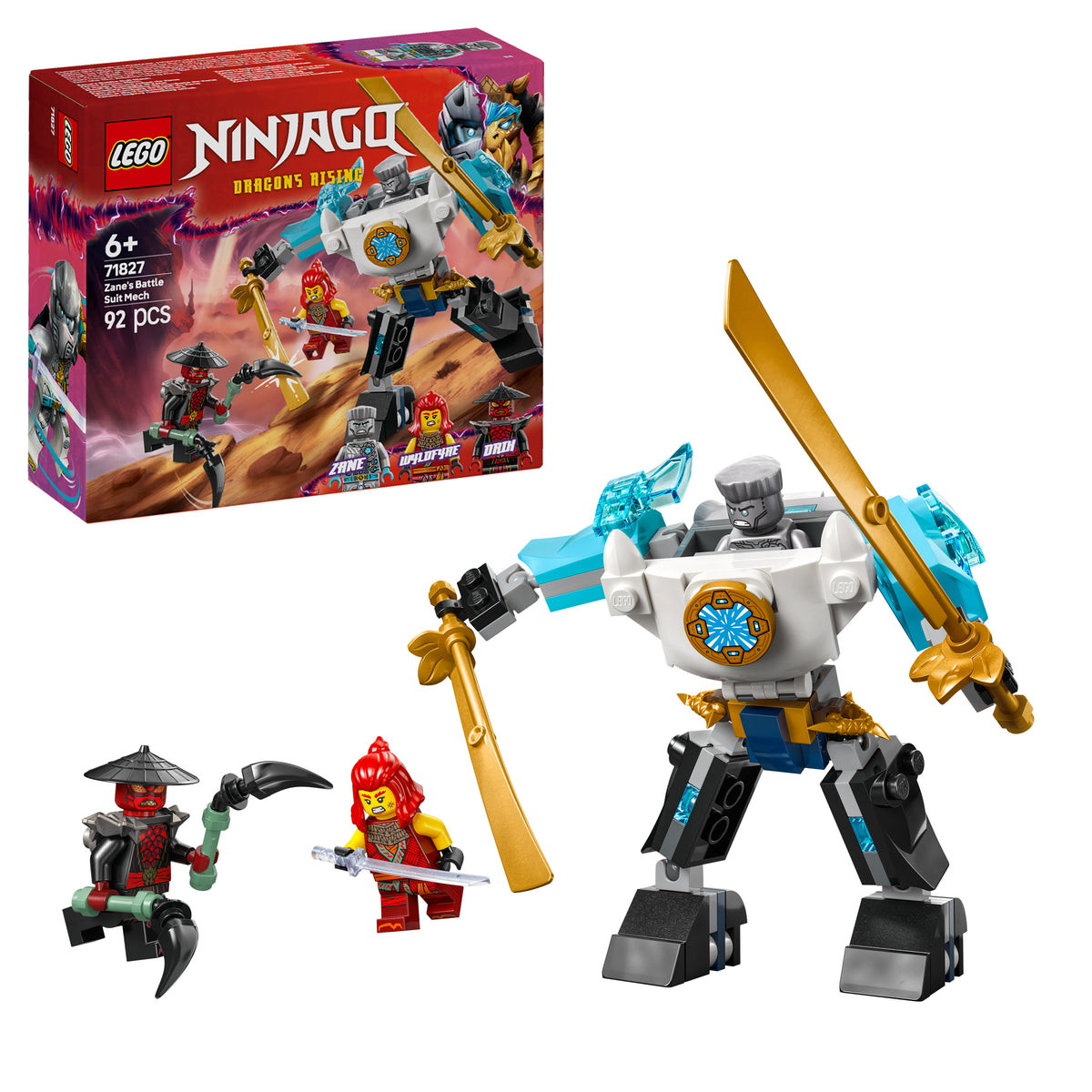 LEGO NINJAGO 71827 Zanes Action-Mech