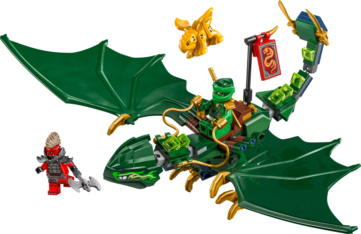 LEGO NINJAGO 71829 Lloyds grüner Walddrache