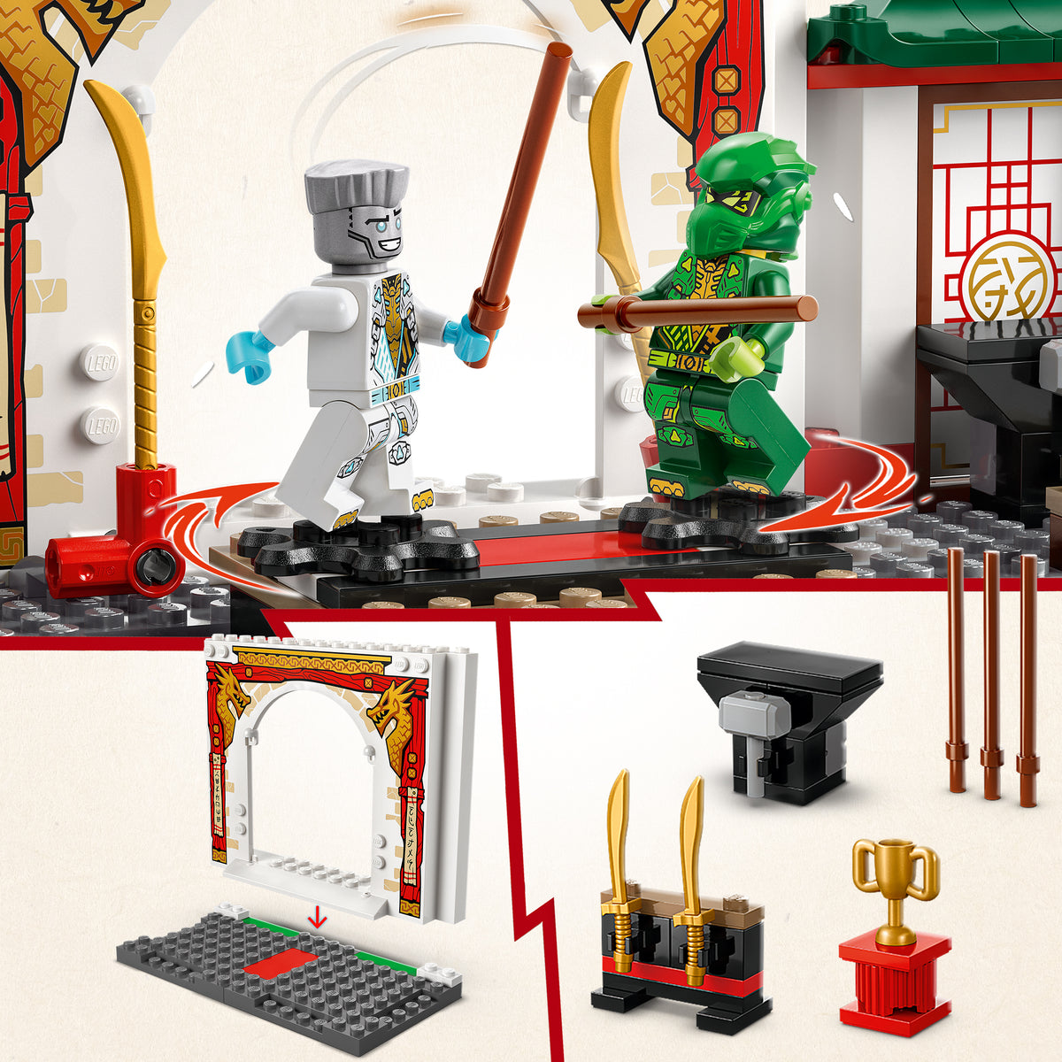 LEGO NINJAGO 71831 Spinjitzu-Tempel der Ninja