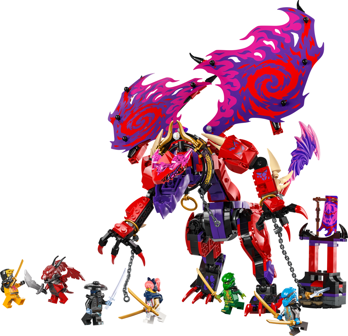 LEGO NINJAGO 71832 Chaosdrache Donnerzahn