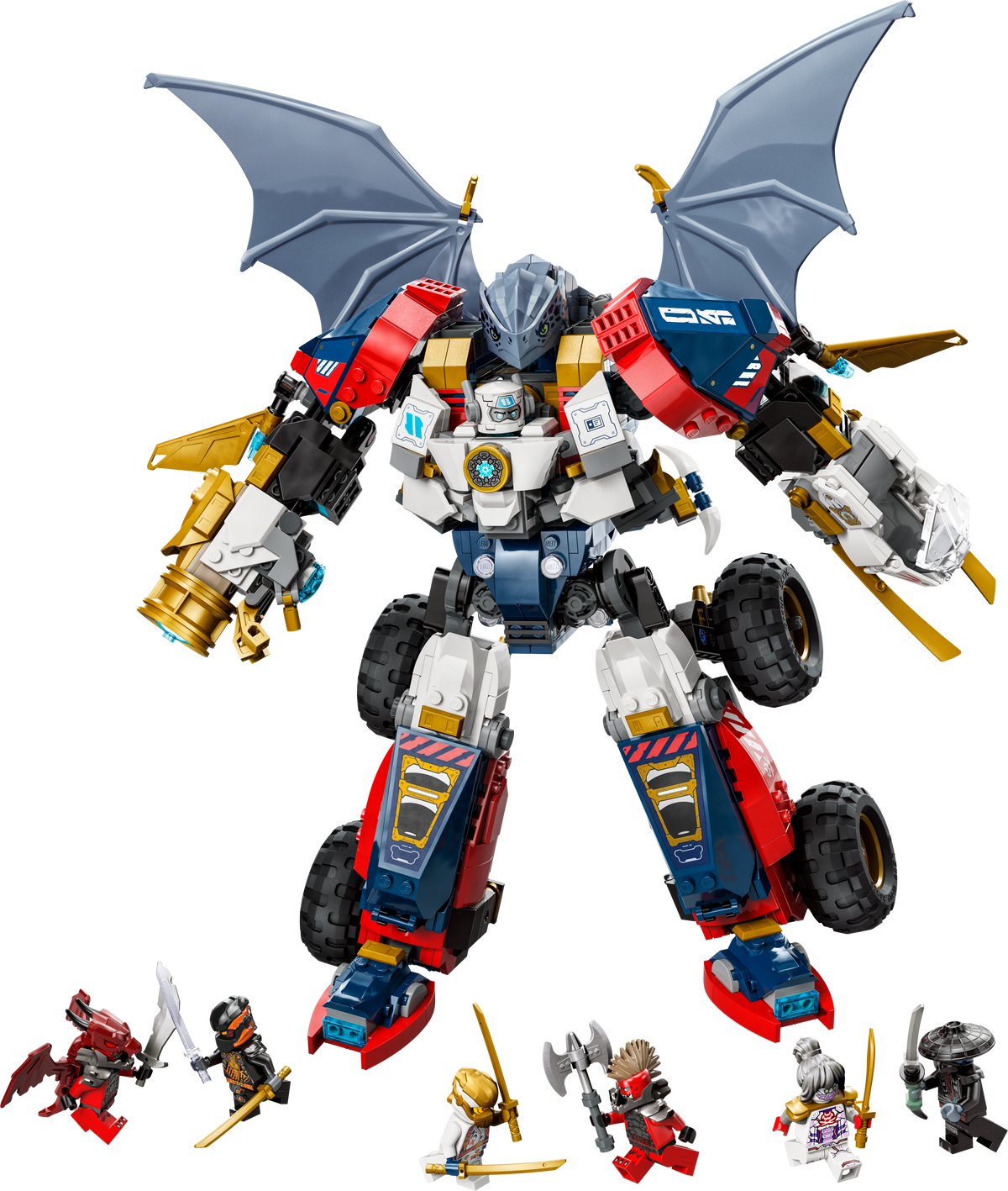 LEGO NINJAGO 71834 4in1 Zanes Ultra-Kombi-Mech