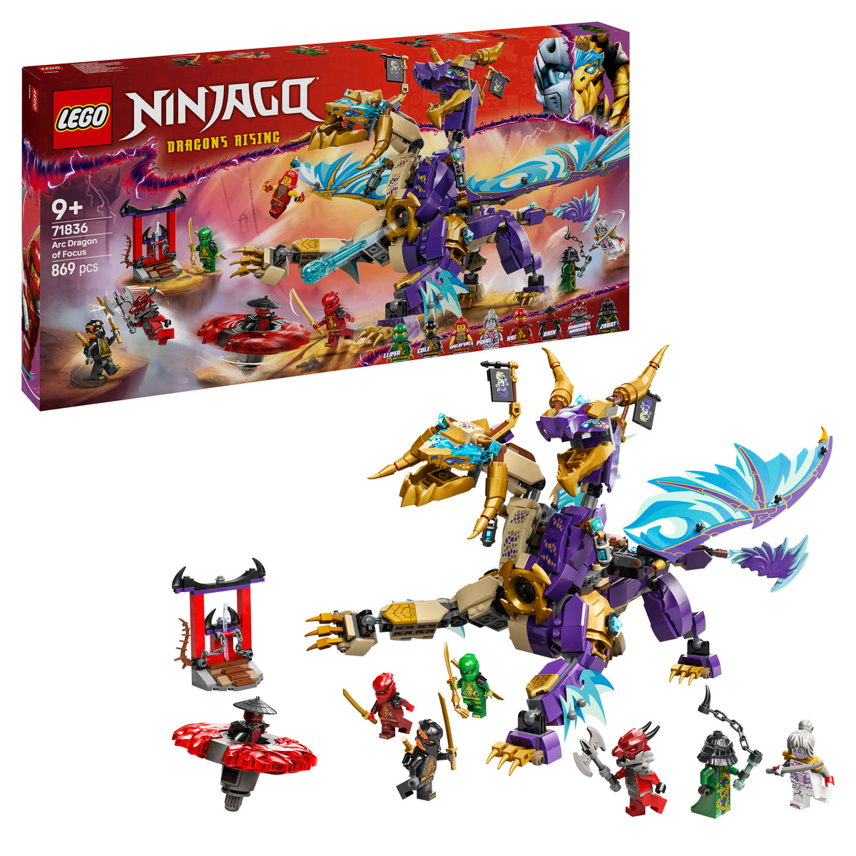 LEGO NINJAGO 71836 Lichtbogendrache