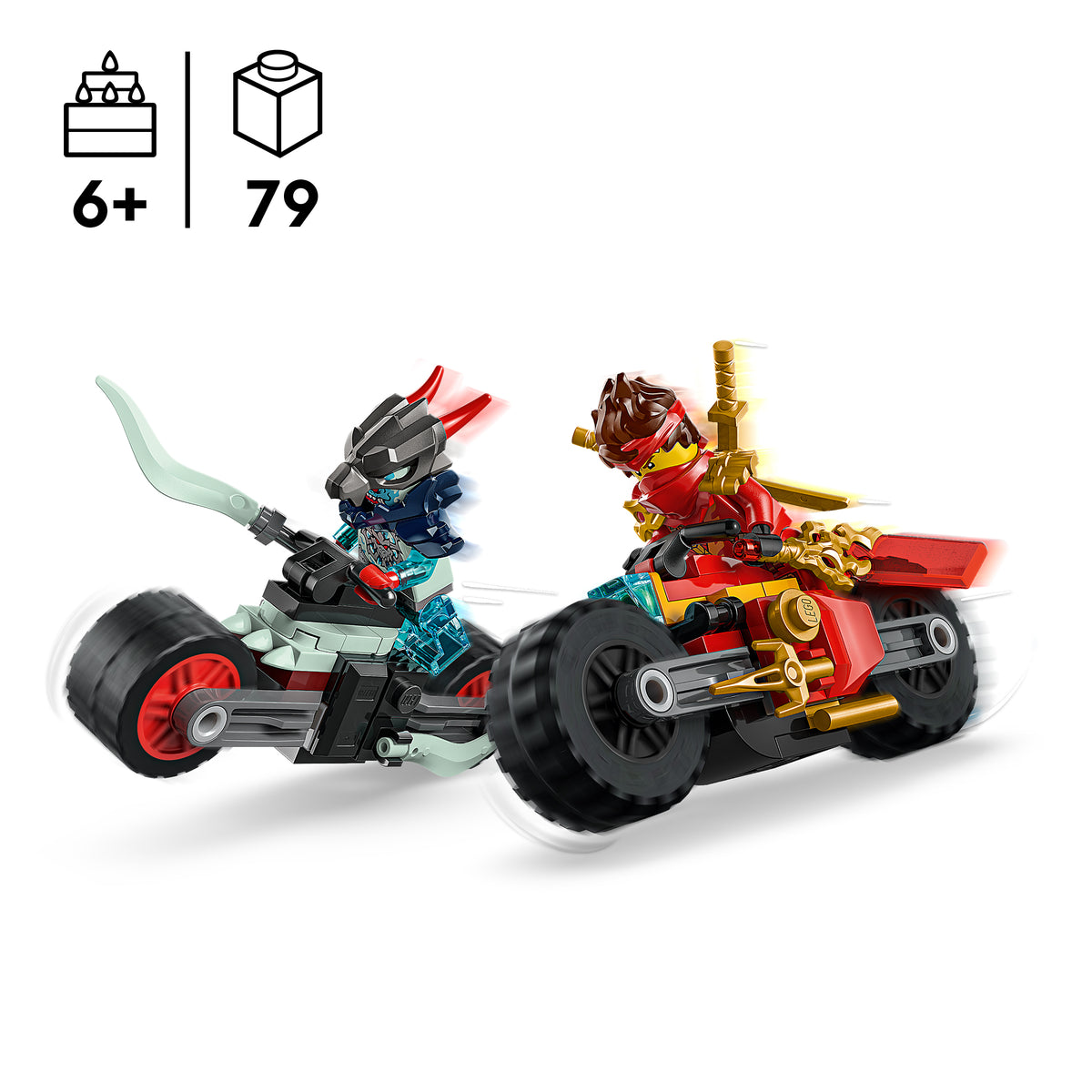 LEGO NINJAGO 71838 Kais Motorradrennen
