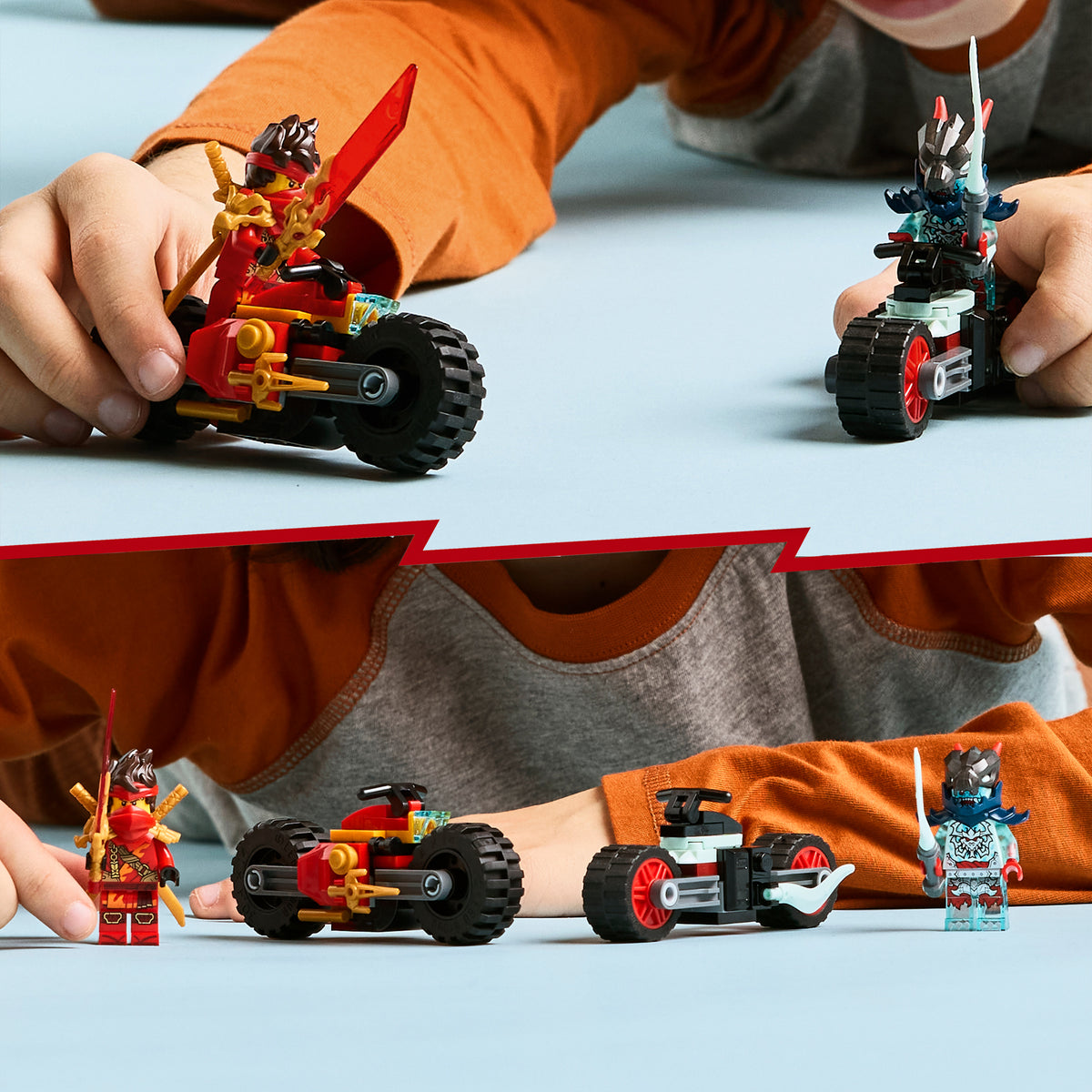 LEGO NINJAGO 71838 Kais Motorradrennen