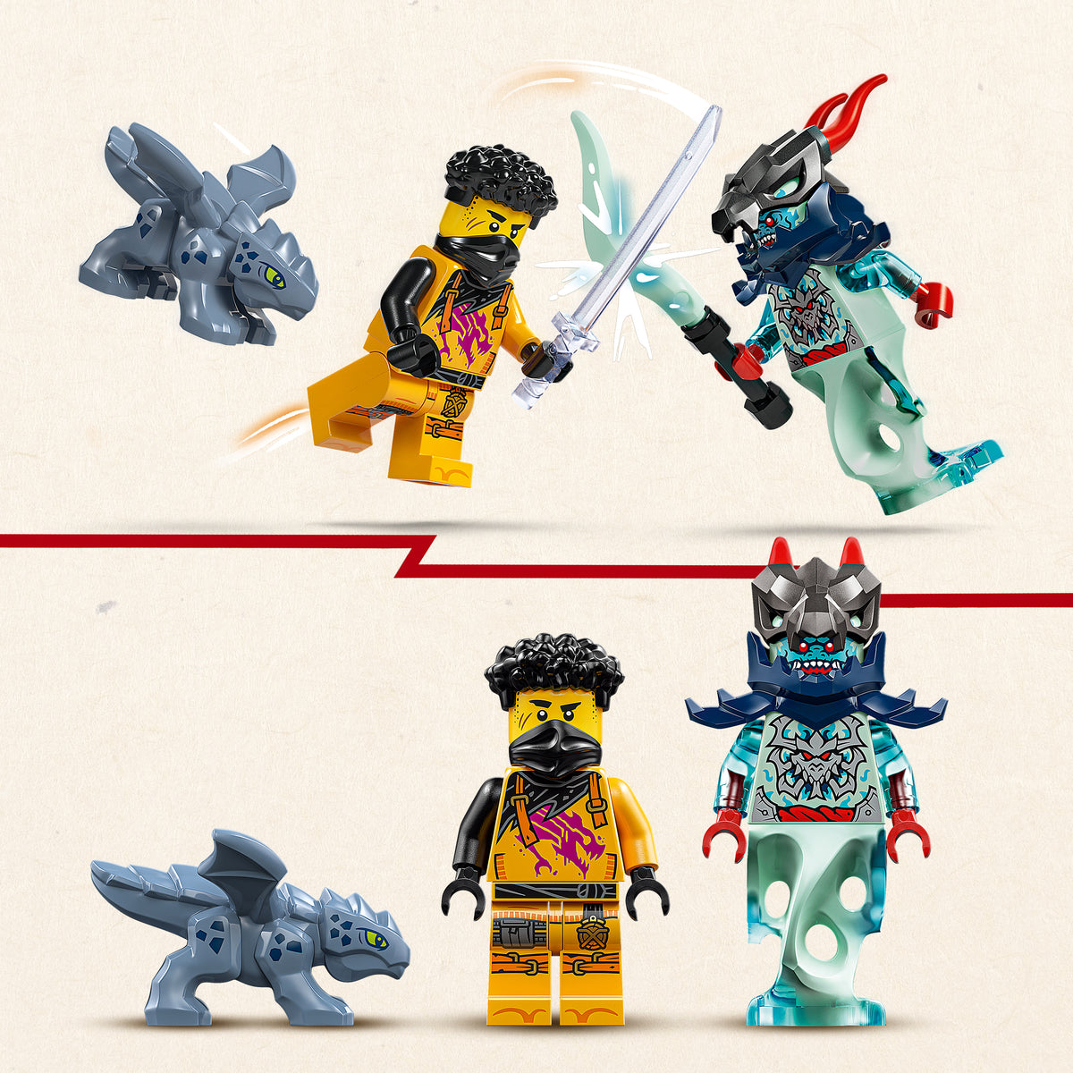 LEGO NINJAGO 71839 Arins Spinjitzumech