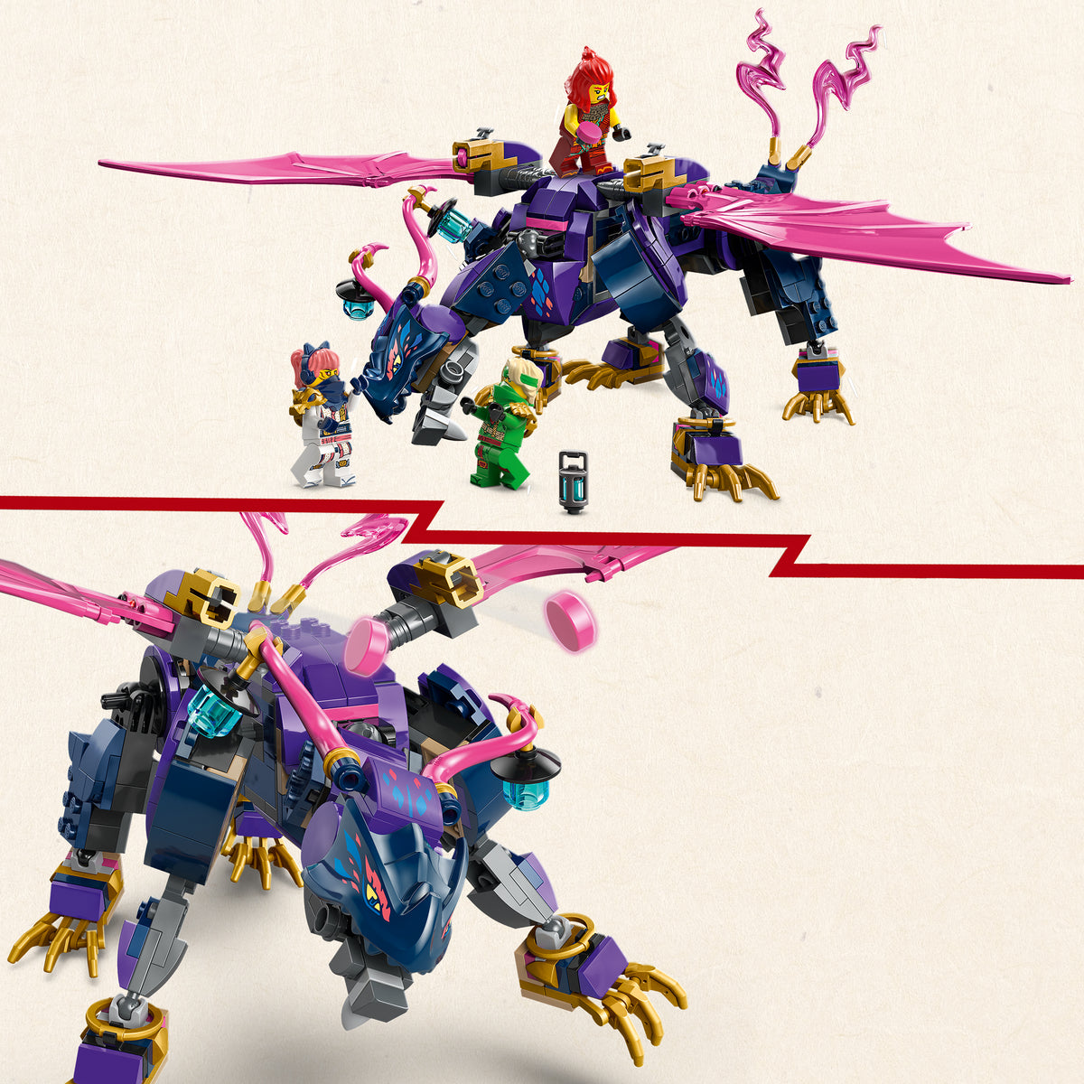 LEGO NINJAGO 71842  Rontu der Meisterdrache