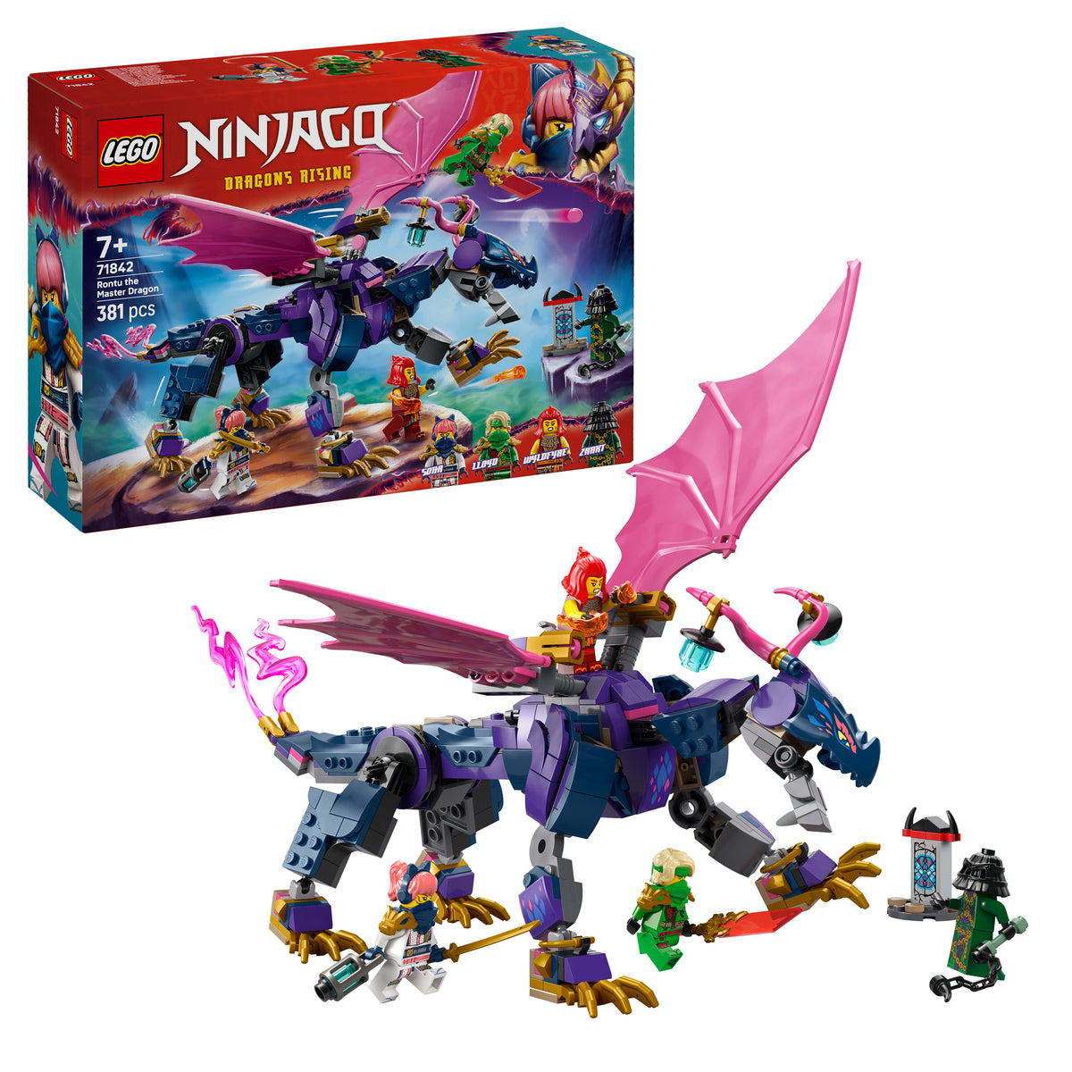 LEGO NINJAGO 71842  Rontu der Meisterdrache