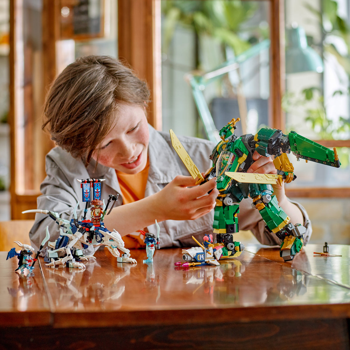 LEGO NINJAGO 71845 2in1 Lloyds Jet-Mech