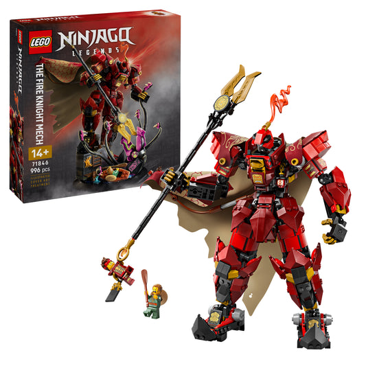 LEGO NINJAGO 71846 Der Feuerritter-Mech