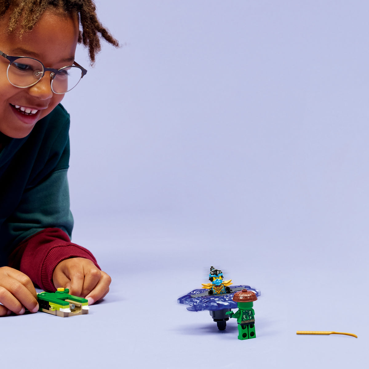 LEGO NINJAGO 71849 Nya vs. Mutationsmonster-Spinner