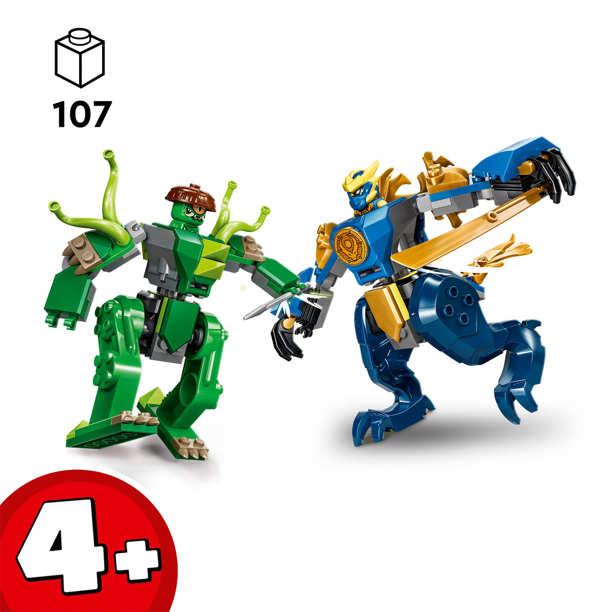 LEGO NINJAGO 71853 Duell mit Jays Drachen-Mech